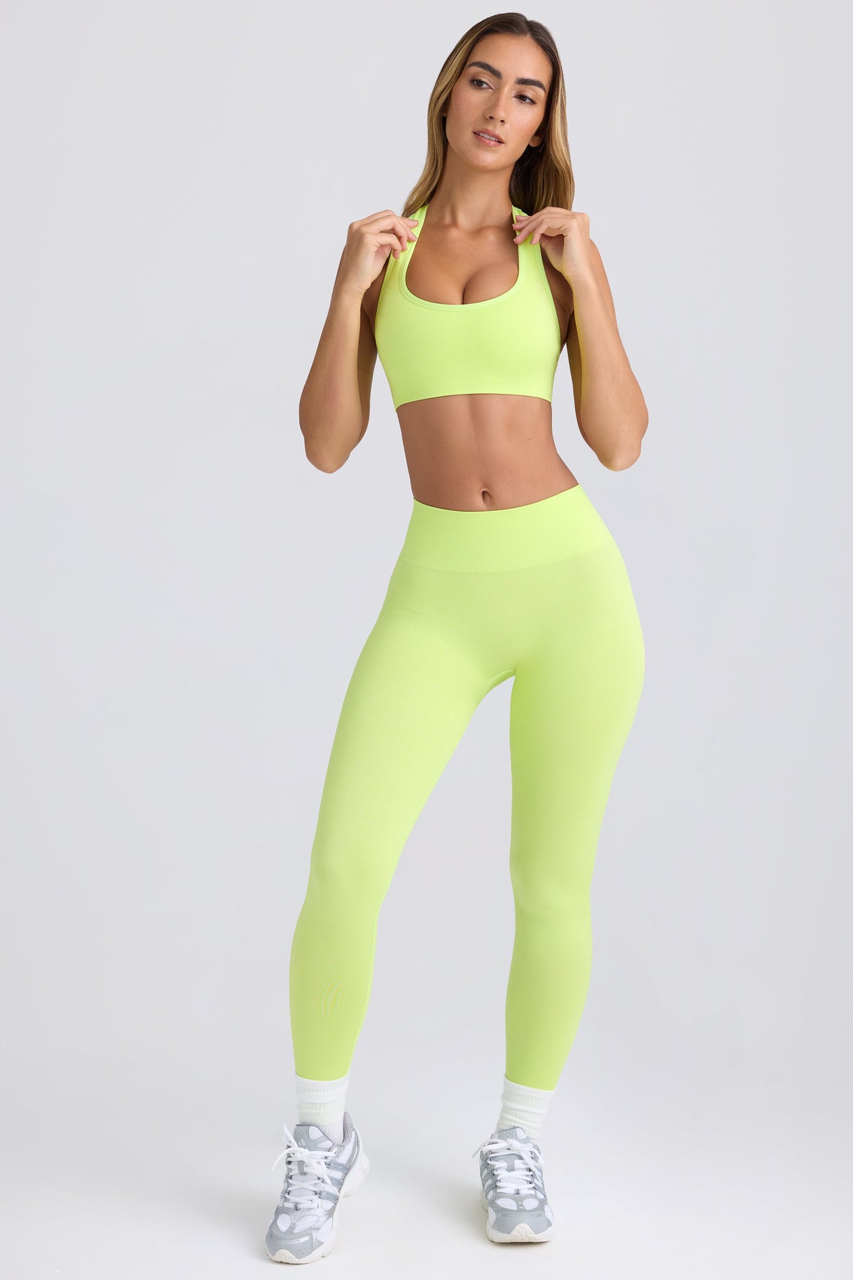 Super Sculpt Seamless Leggings in Key Lime