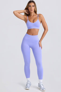 Petite Super Sculpt Seamless Leggings in Periwinkle