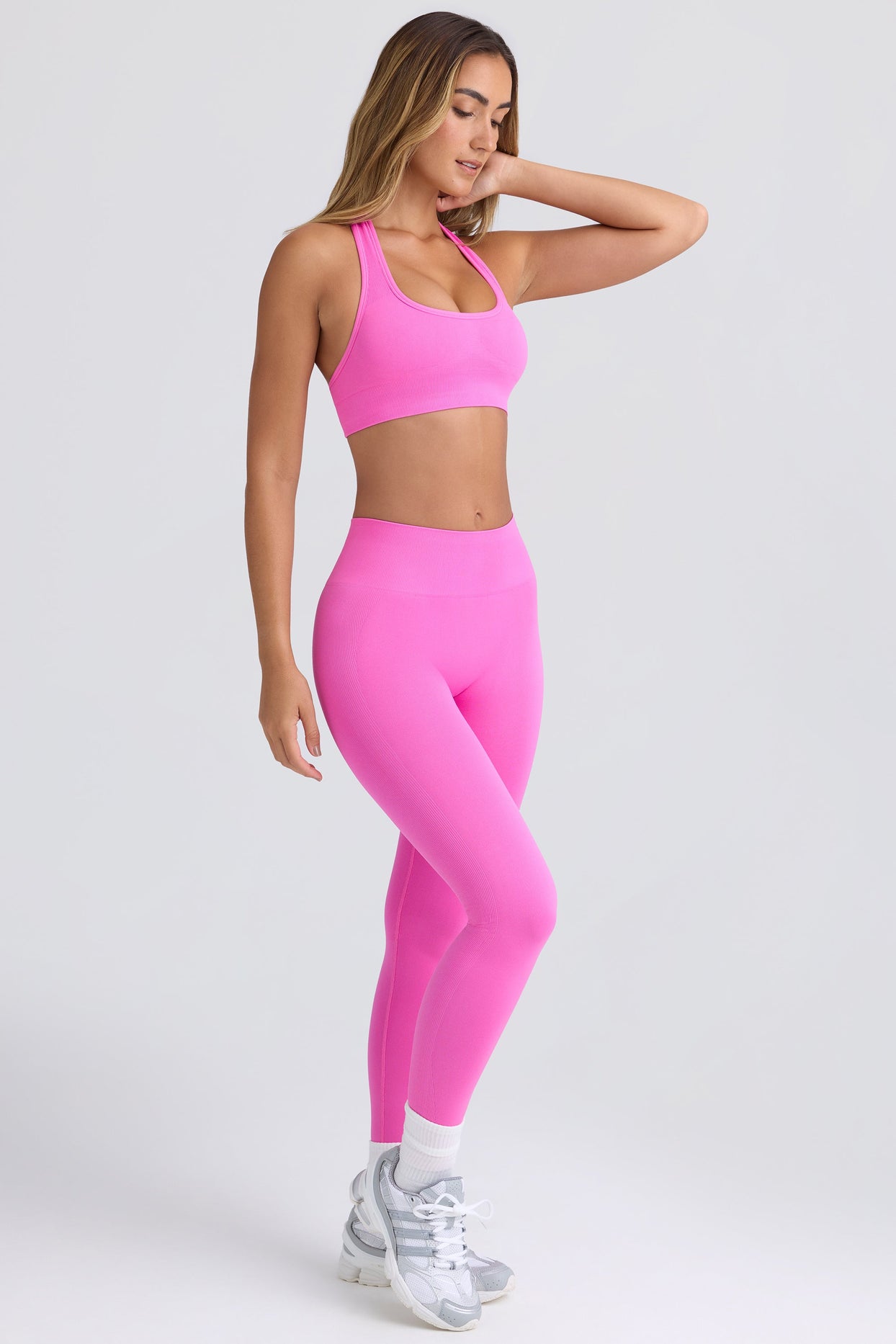 Super Sculpt Seamless Leggings in Sugar Pink