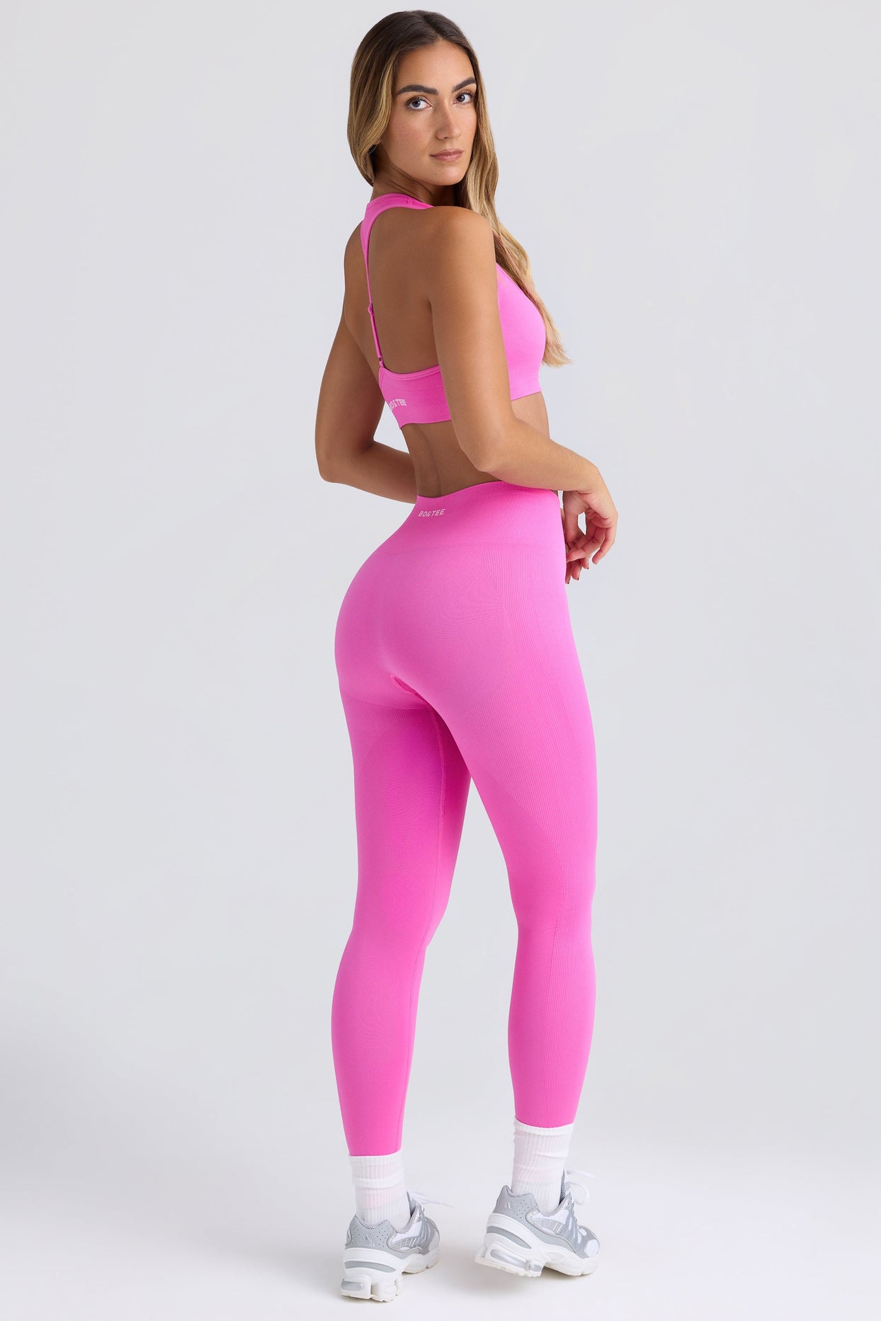 Sculpt Petite Workout Leggings Petite Super Sculpt Seamless Leggings In Sugar Pink Oh Polly
