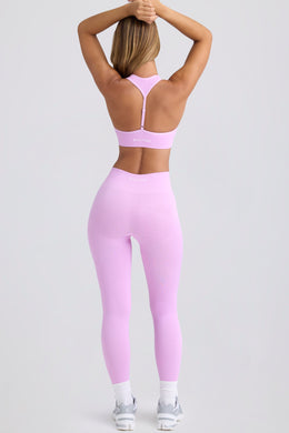 Petite Super Sculpt Seamless Leggings in Violet Pink