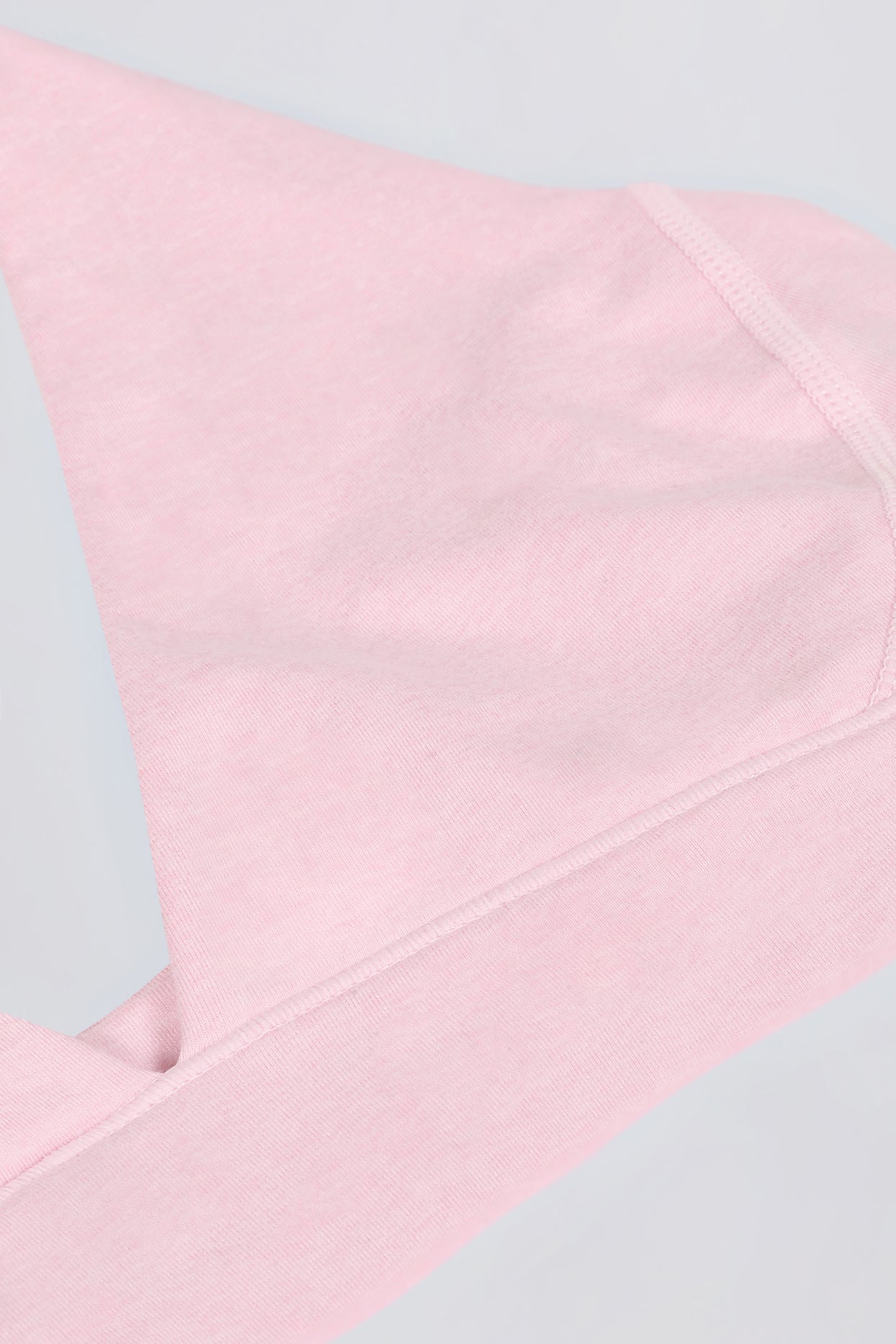 Brushed Jersey V-Neck Sports Bra in Bloom - 6