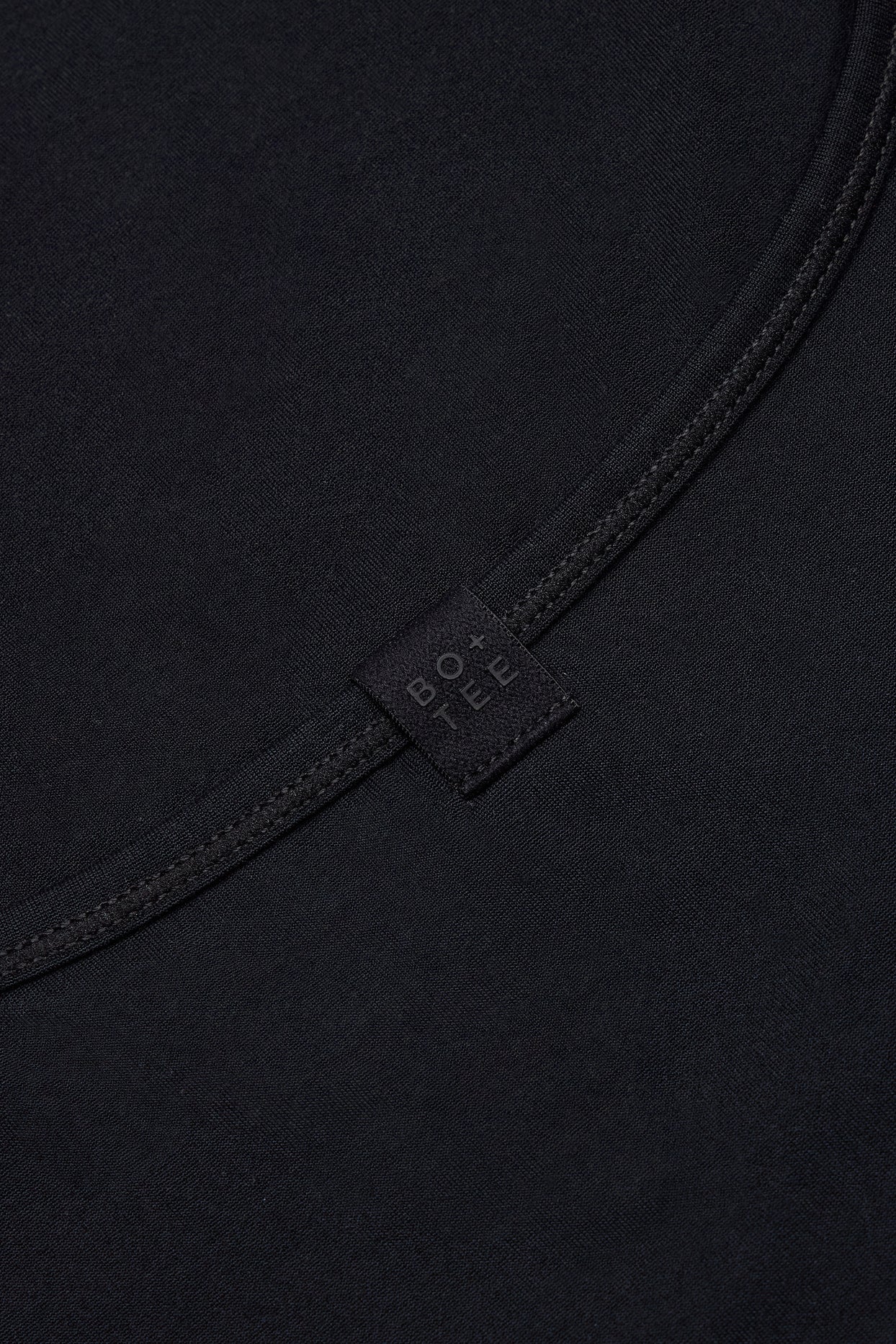 Cross-Back Tank Top in Black - 6