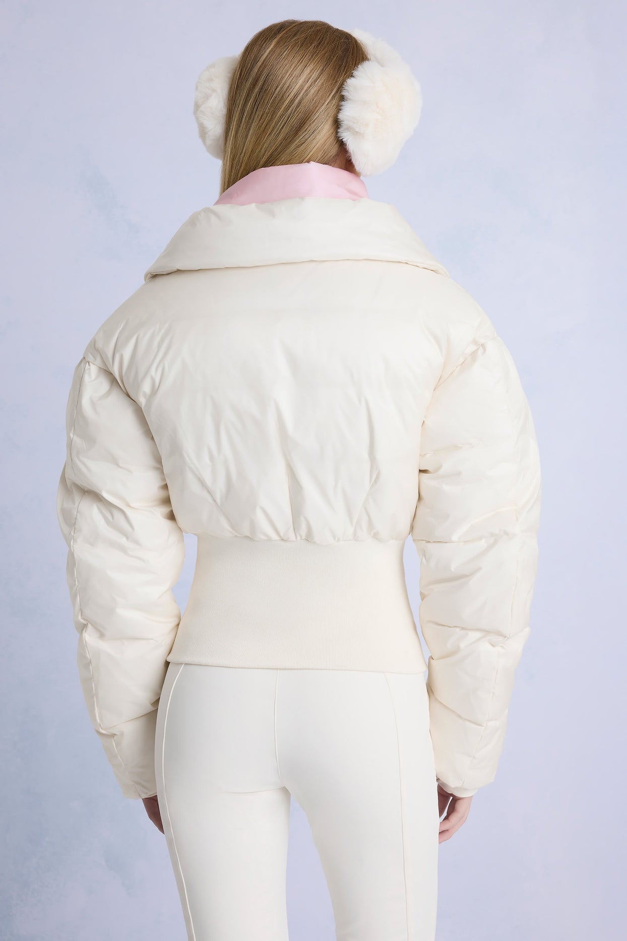 Waterproof Layered Ski Jacket in Ice