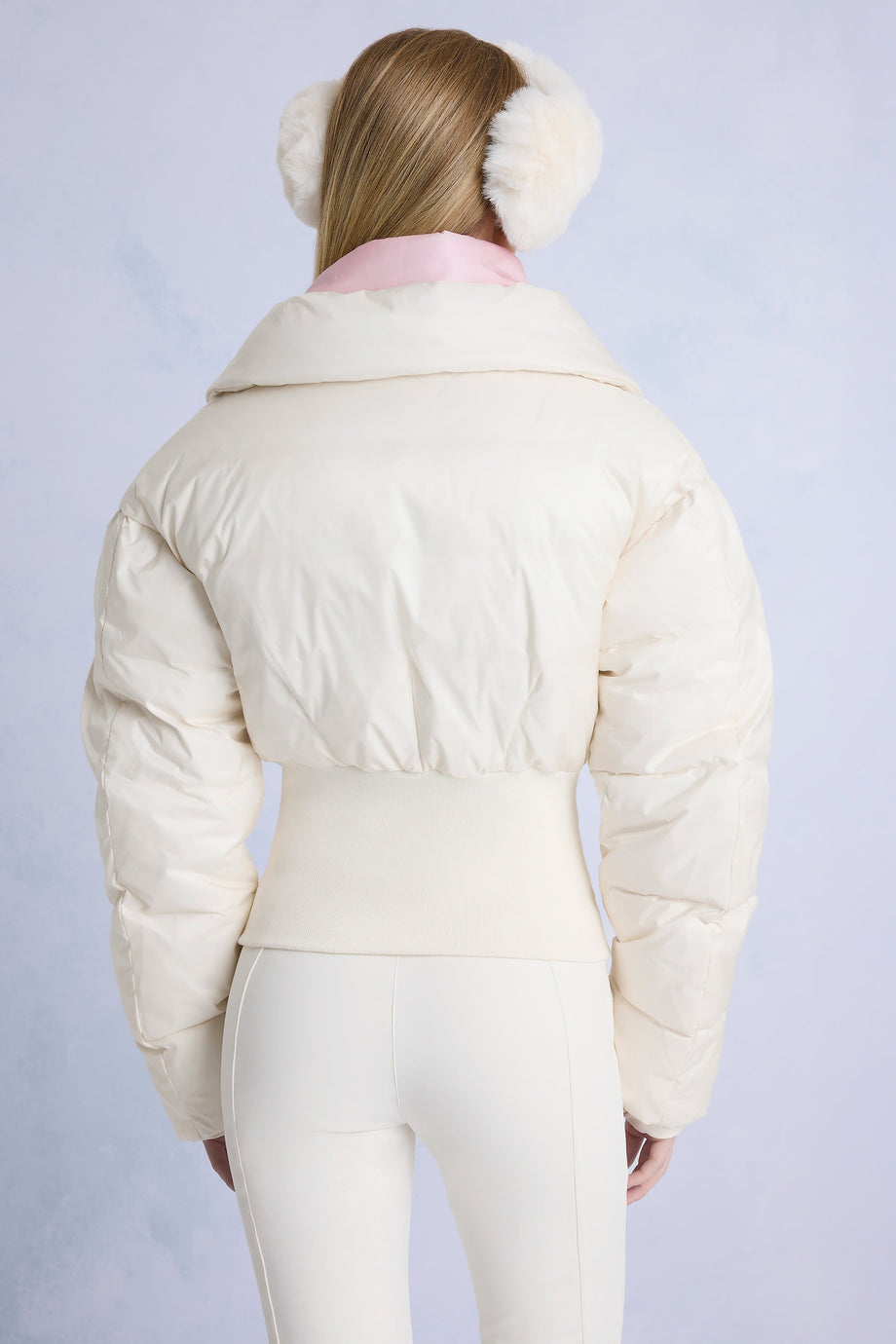 Waterproof Layered Ski Jacket in Ice
