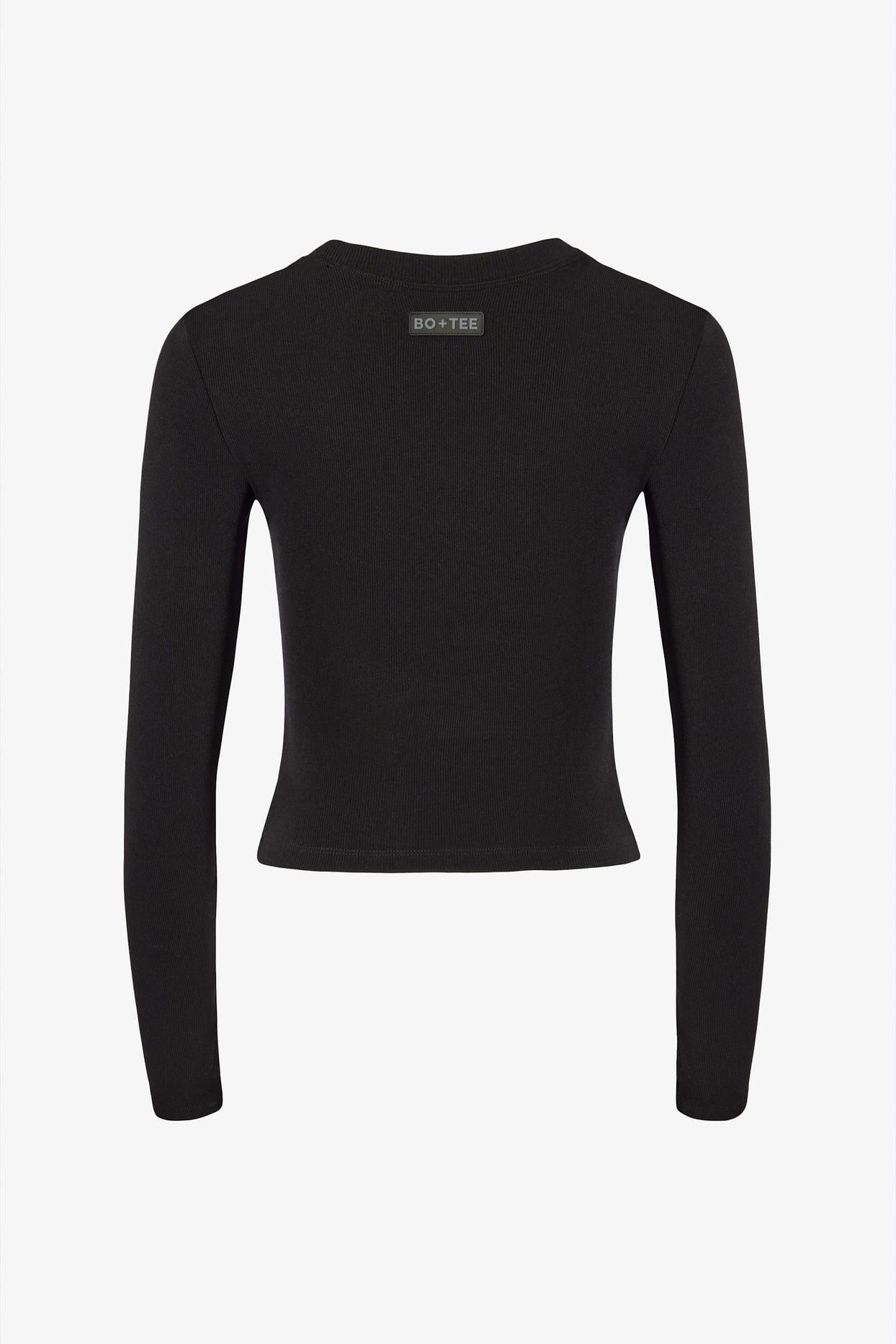 Thermal Long Sleeve Top in Black