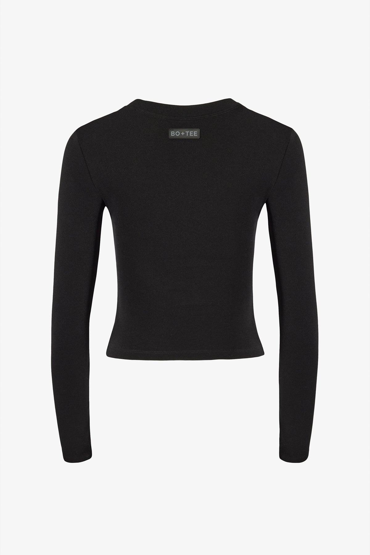 Thermal Long Sleeve Top in Black