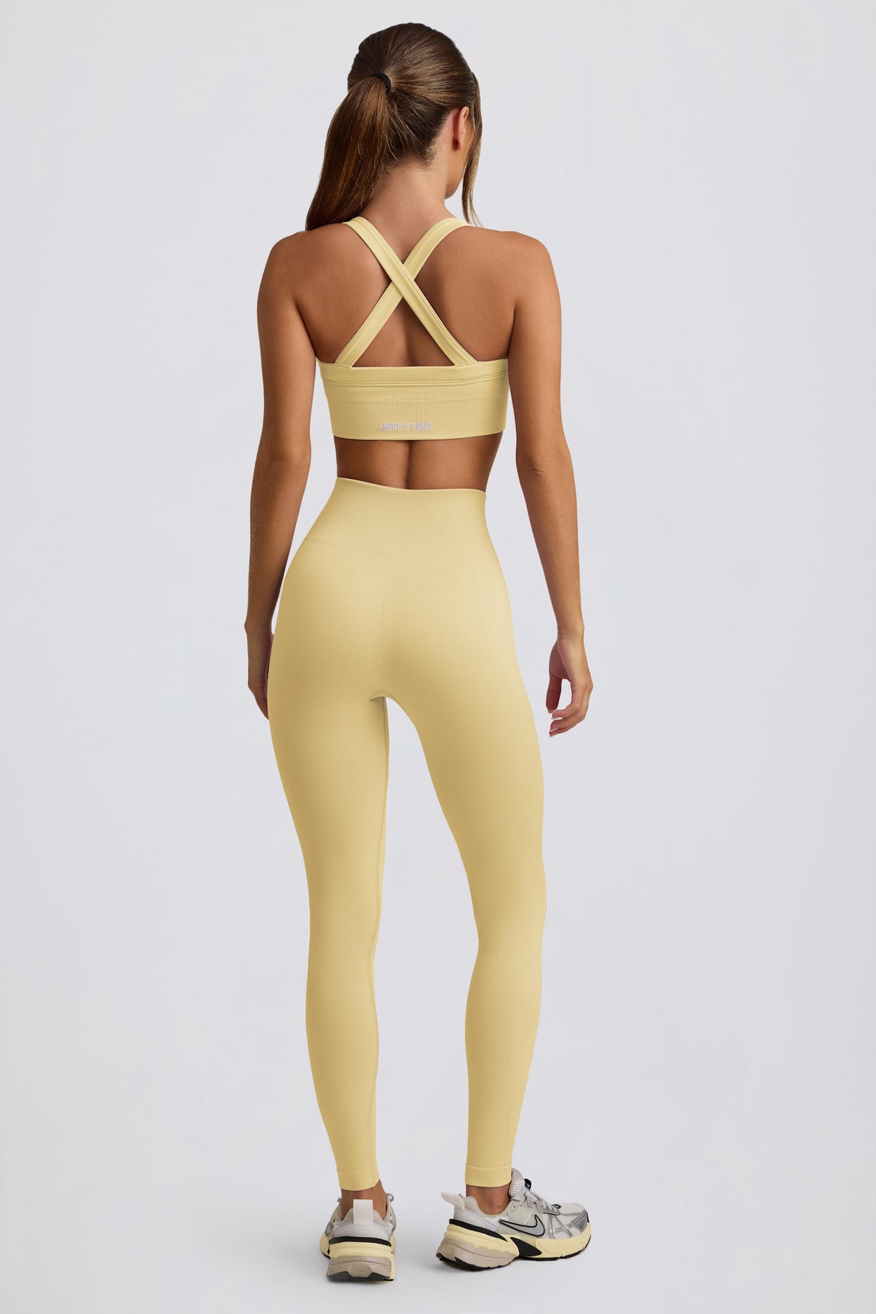 Super Sculpt Seamless High-Waist Leggings in Butter - 5