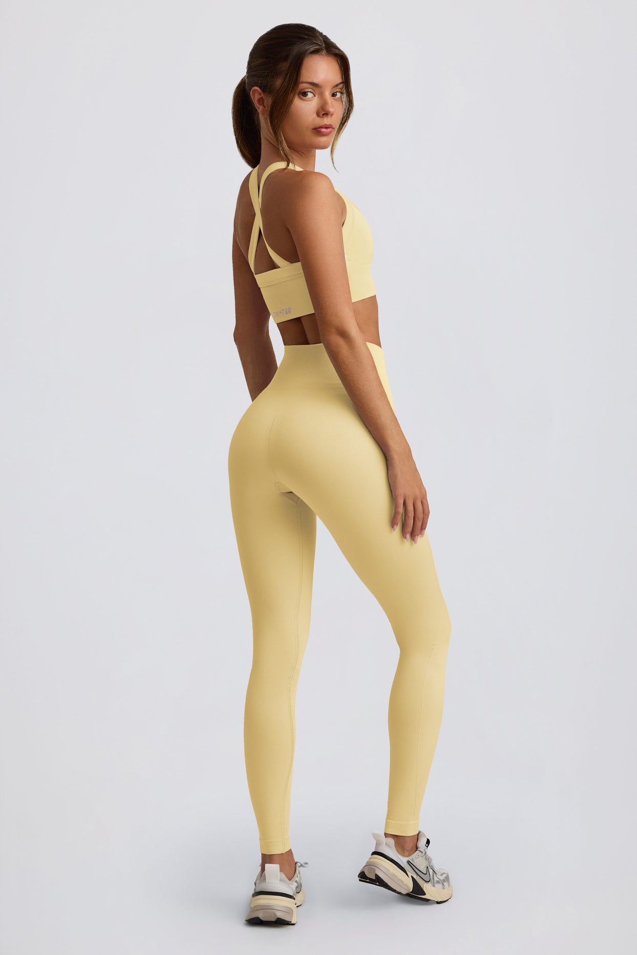 Super Sculpt Seamless High-Waist Leggings in Butter - 2