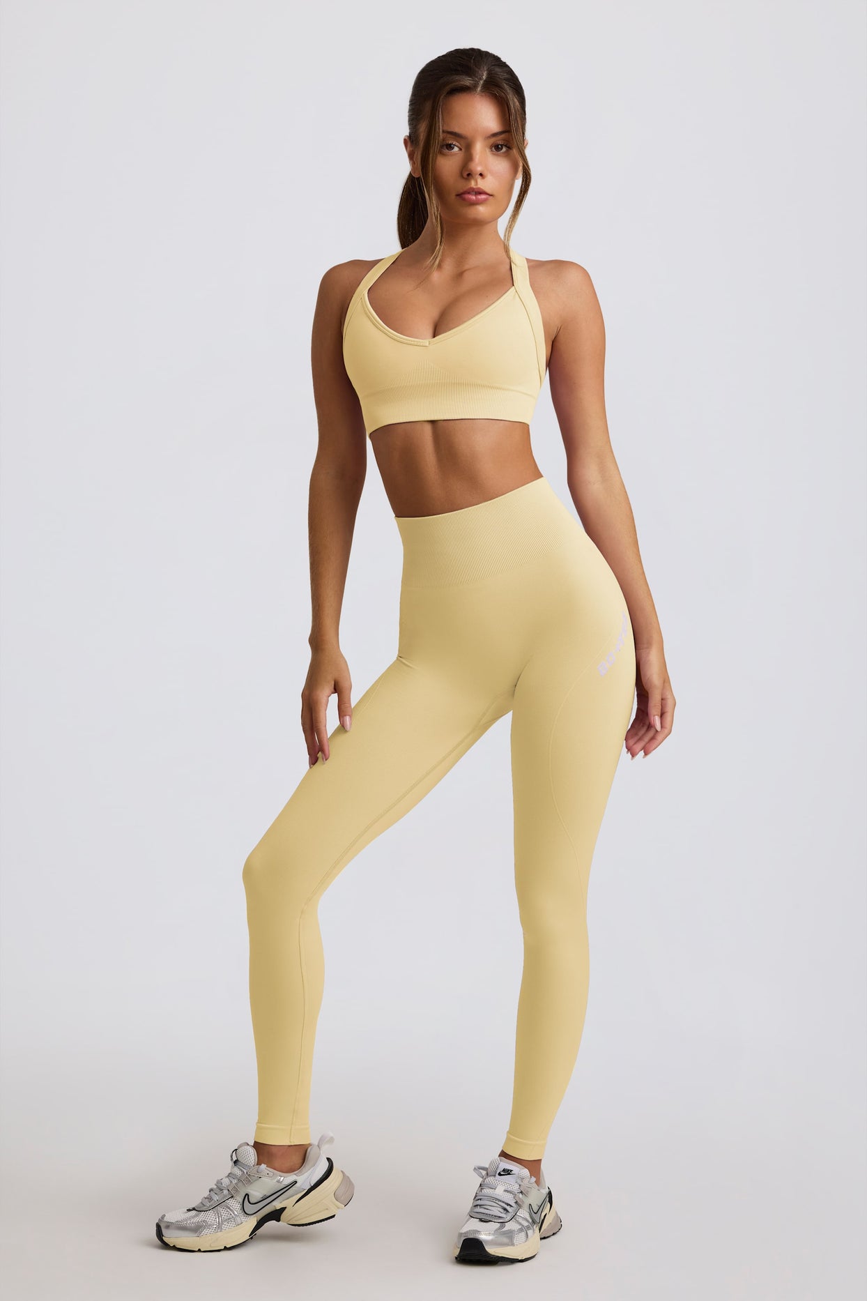 Super Sculpt Seamless High-Waist Leggings in Butter - 1