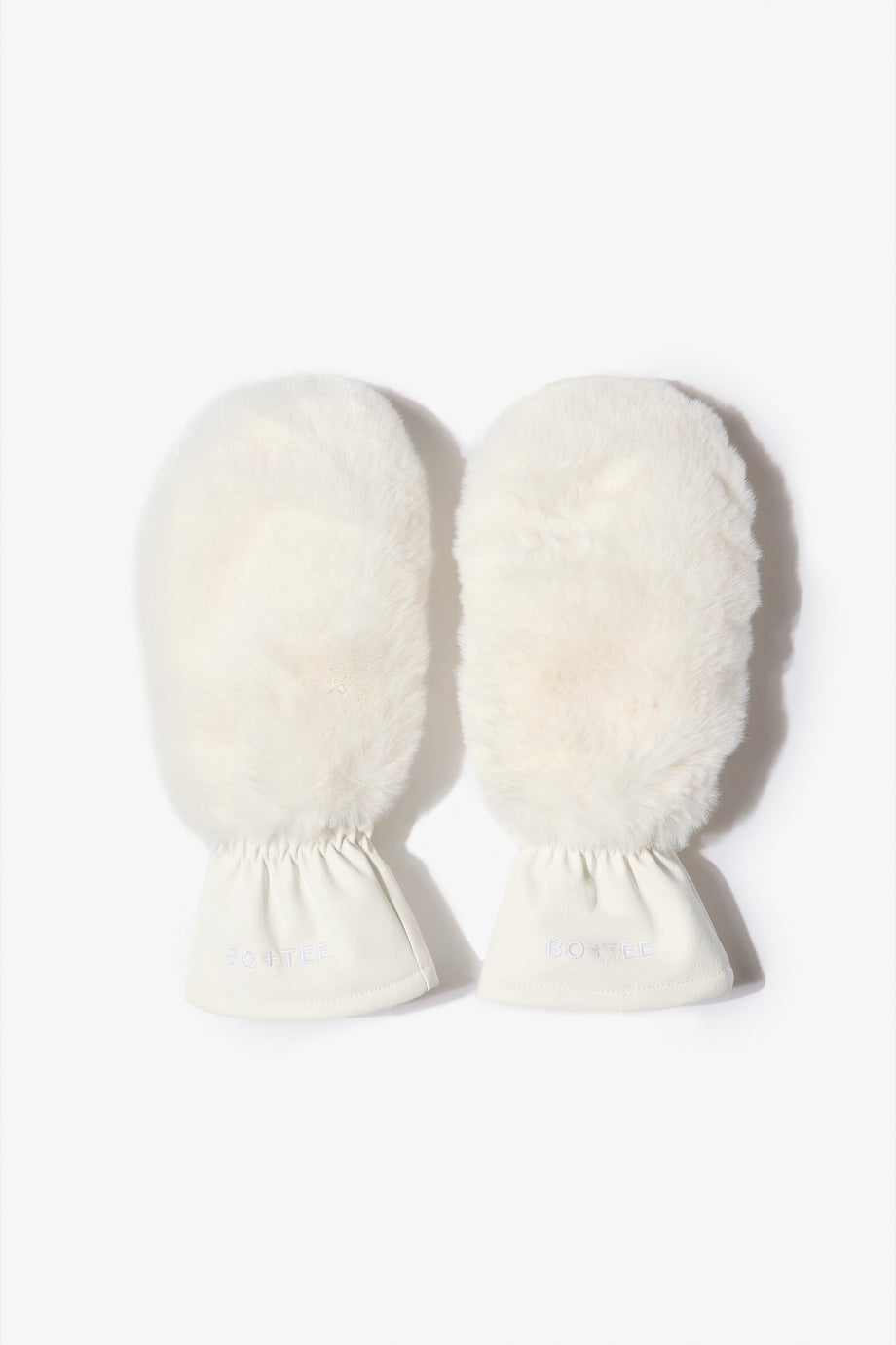 Faux-Fur Gloves in Ice