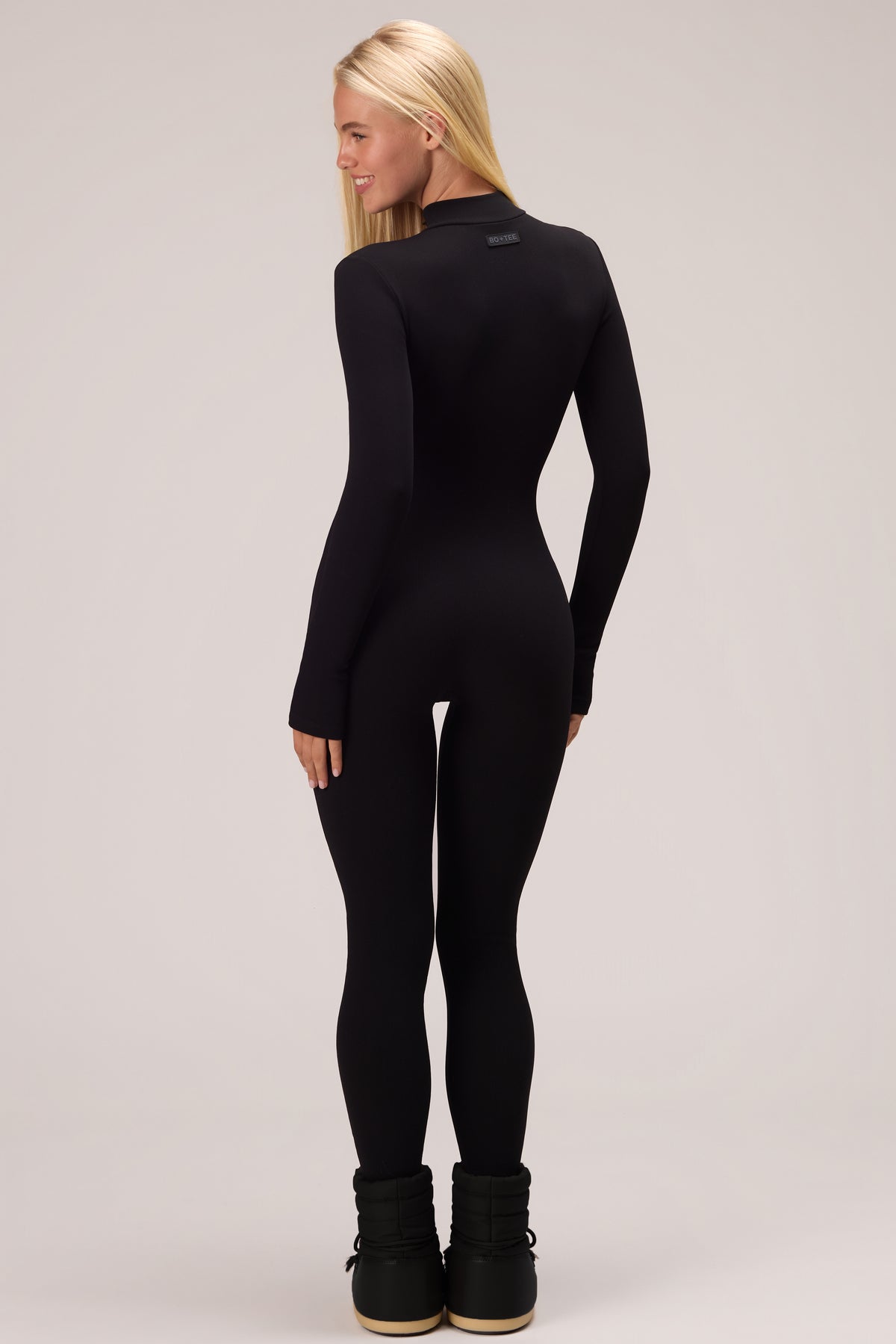 Thermal Base-Layer Jumpsuit in Black - 2