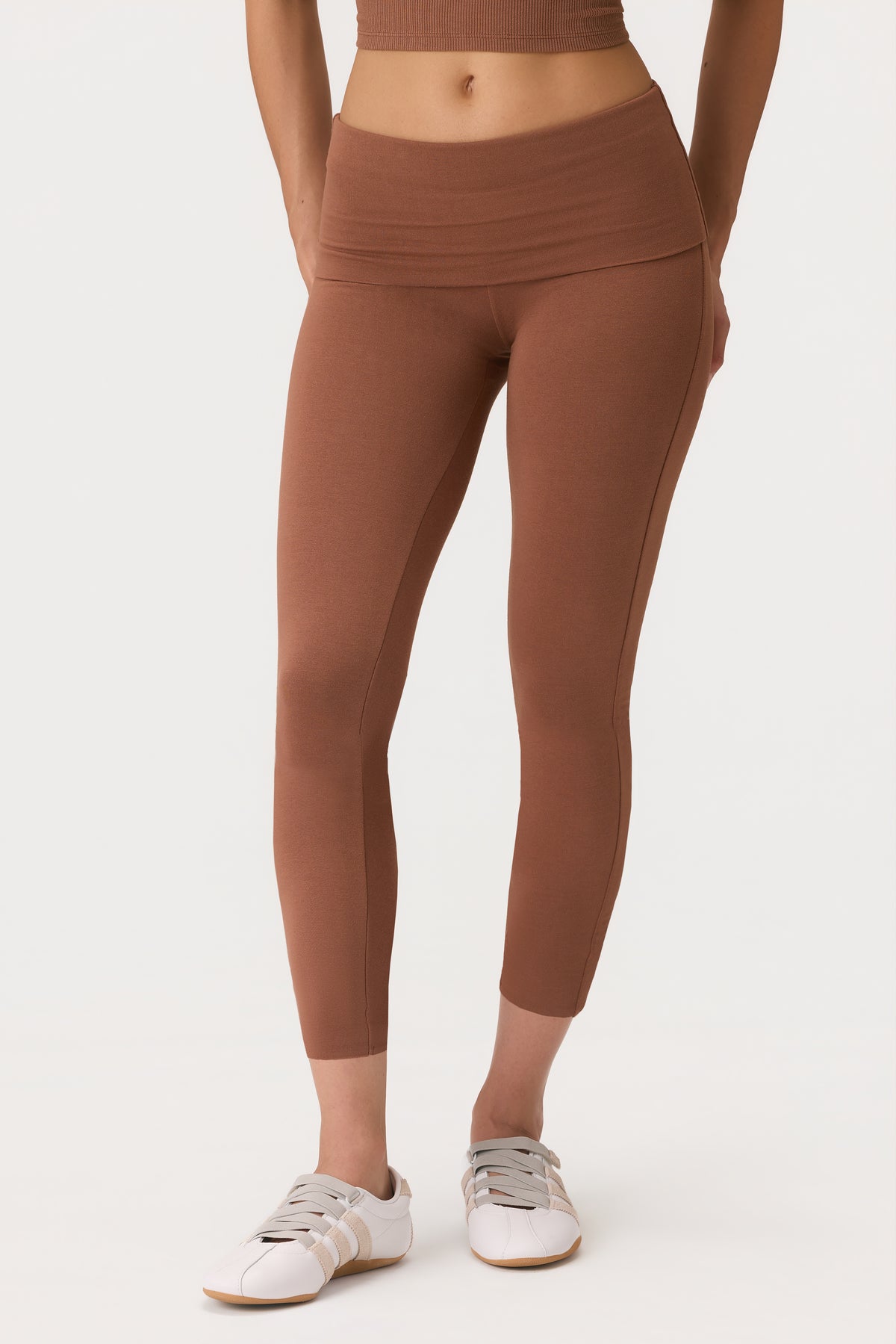 ButterCloud™ 7/8 Leggings in Cocoa - 2