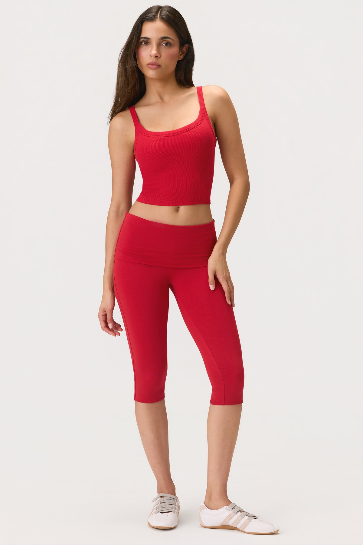 ButterCloud™ Capri Leggings in Chilli - 1
