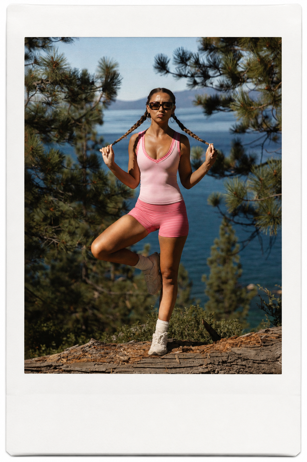Soft Active Tank Top  in Sweet Pink - 1