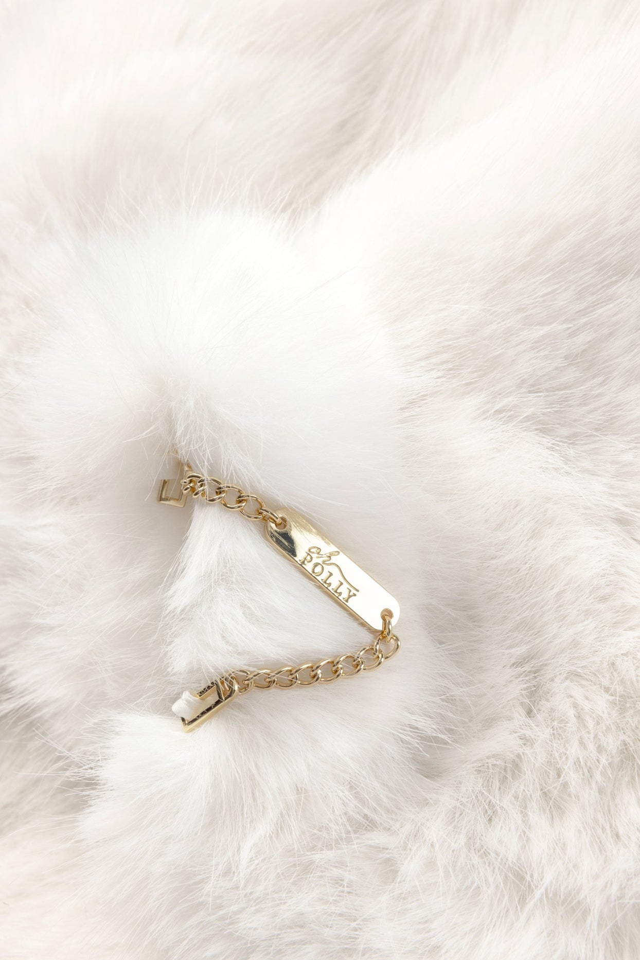 Faux Fur Cropped Bolero in White