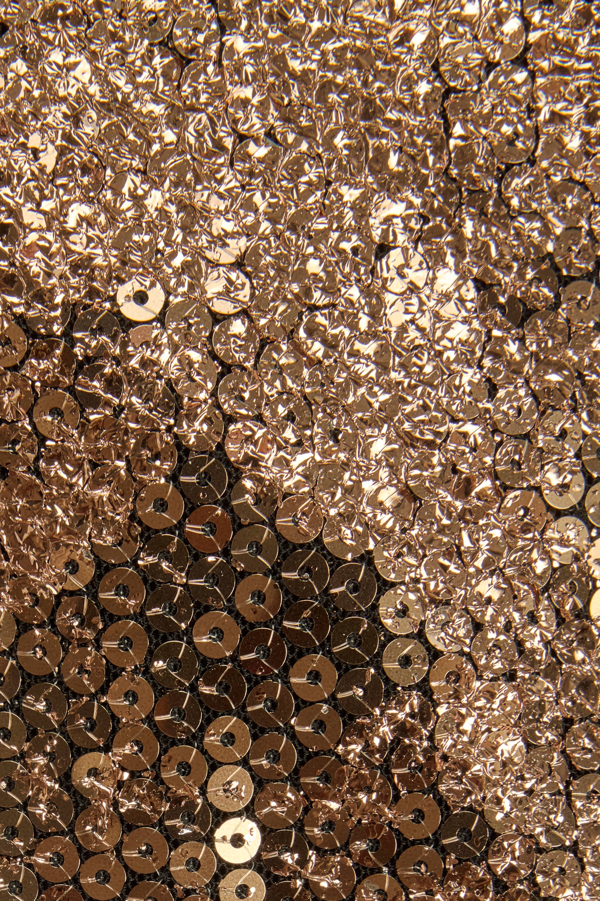 Embellished Straight-Neck Maxi Dress in Black Gold Foil