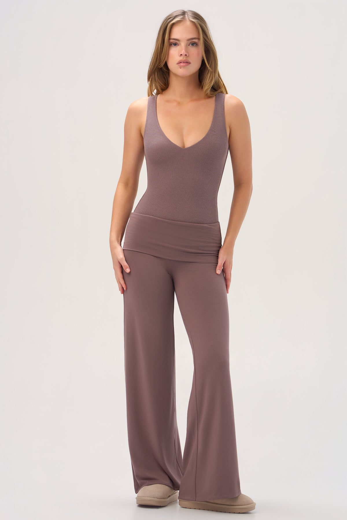 ButterCloud™ Bodysuit in Chestnut - 2