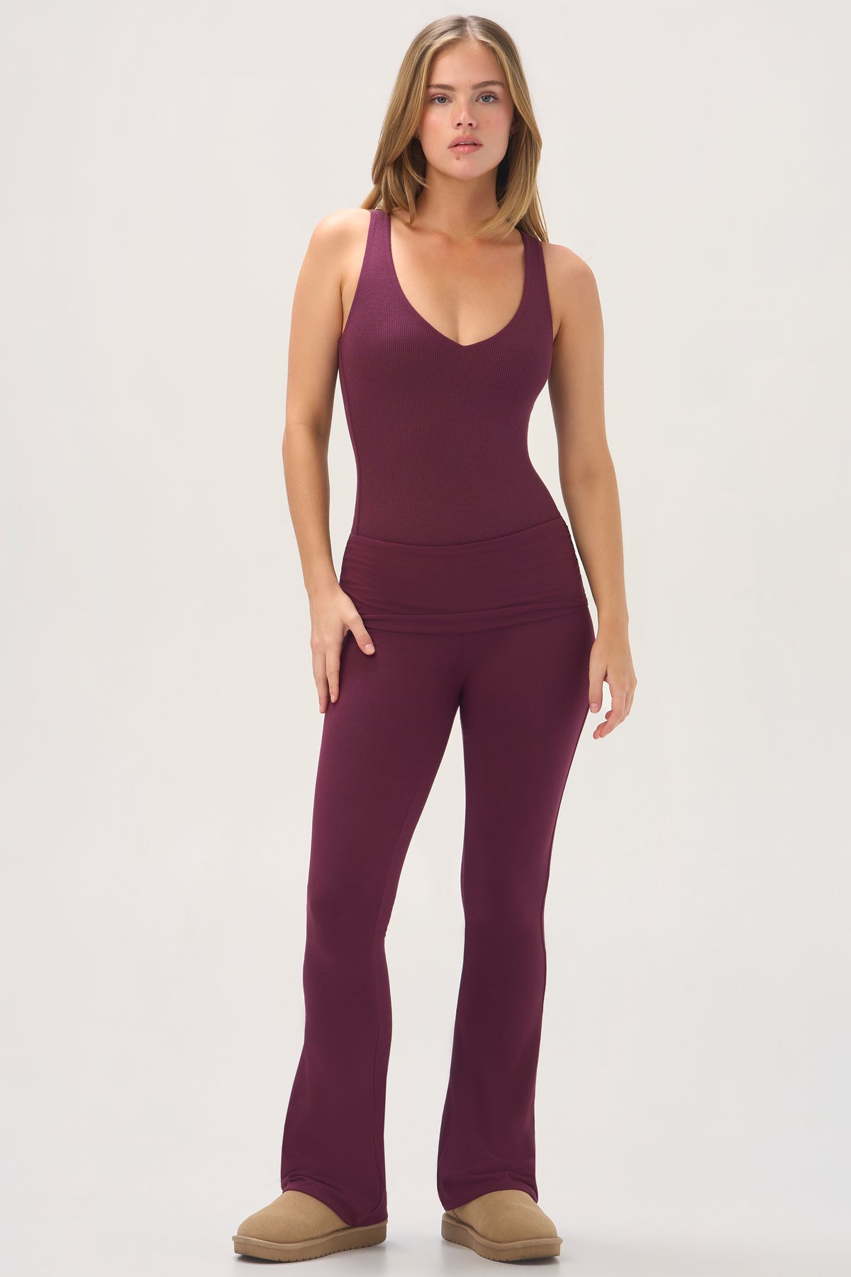 ButterCloud™ Bodysuit in Plum - 2