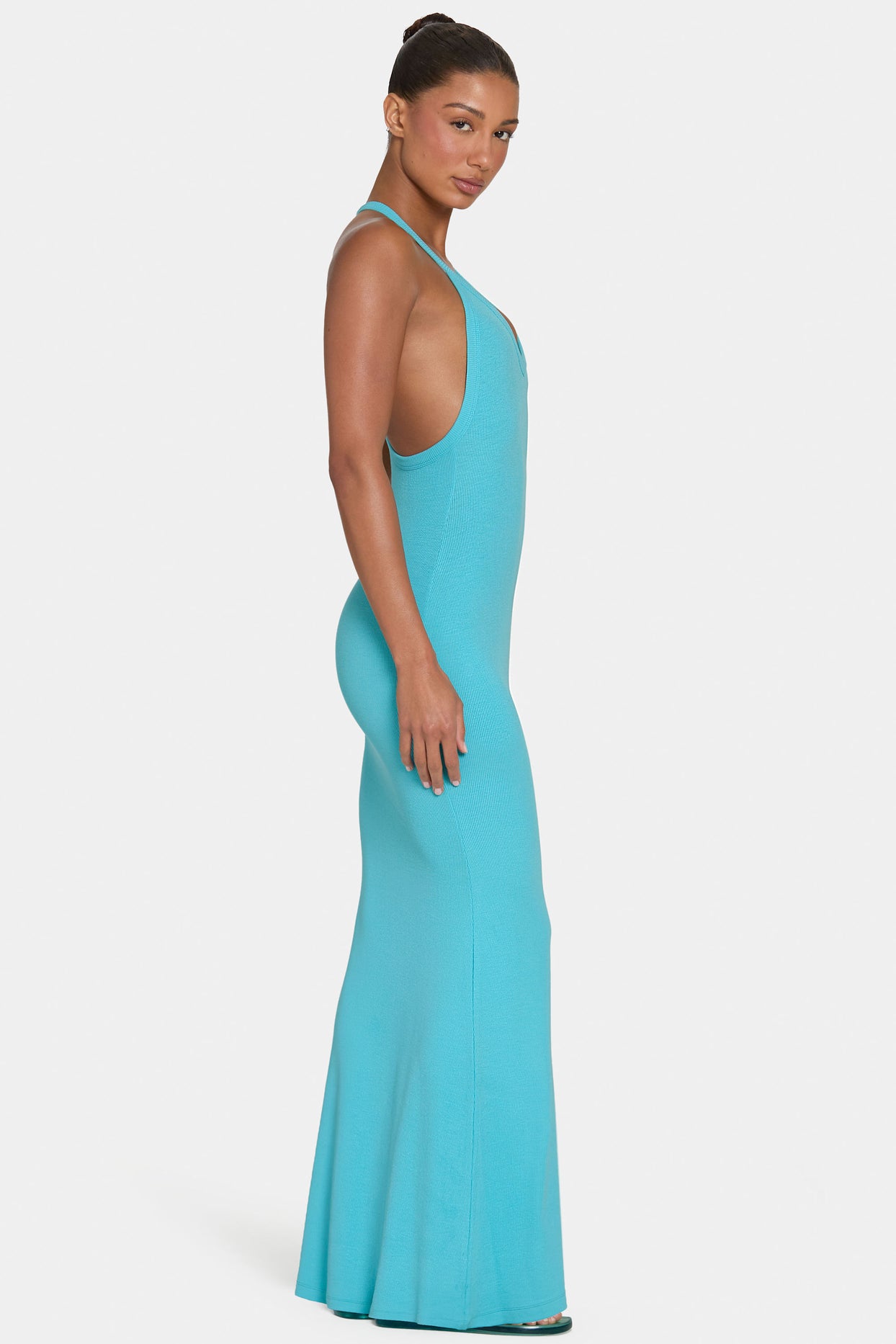 ButterCloud™ Maxi Dress in Aqua - 3