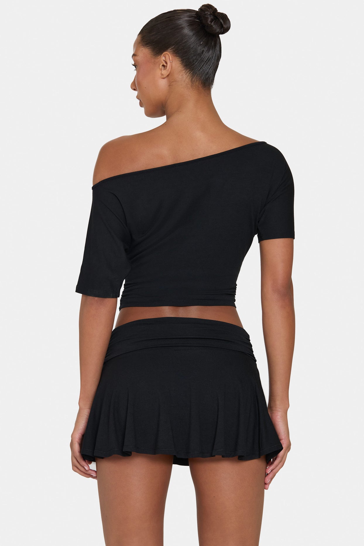 ButterCloud™ Mini Skort in Black - 2