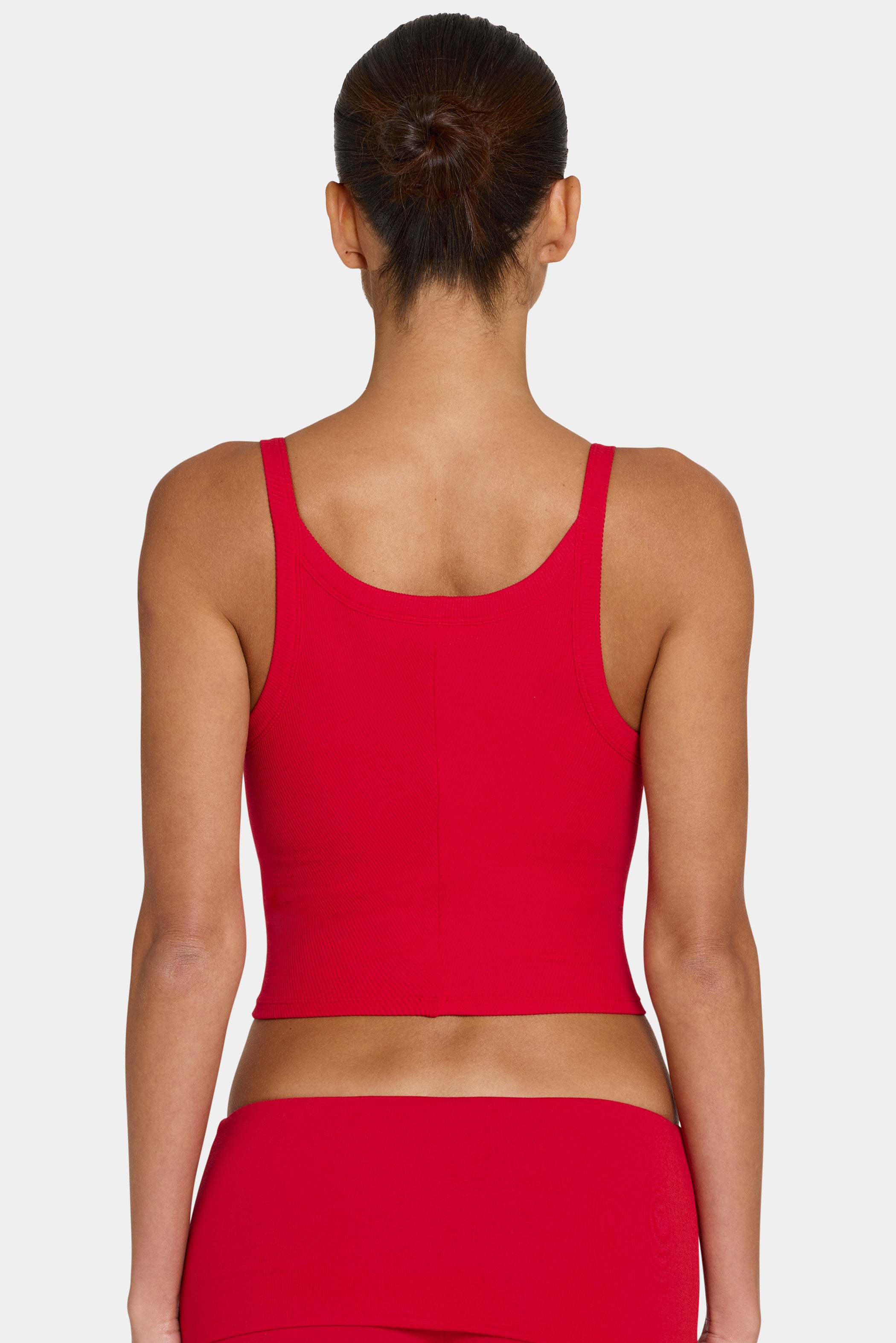 ButterCloud™ Built-In Bra Tank Top in Chilli