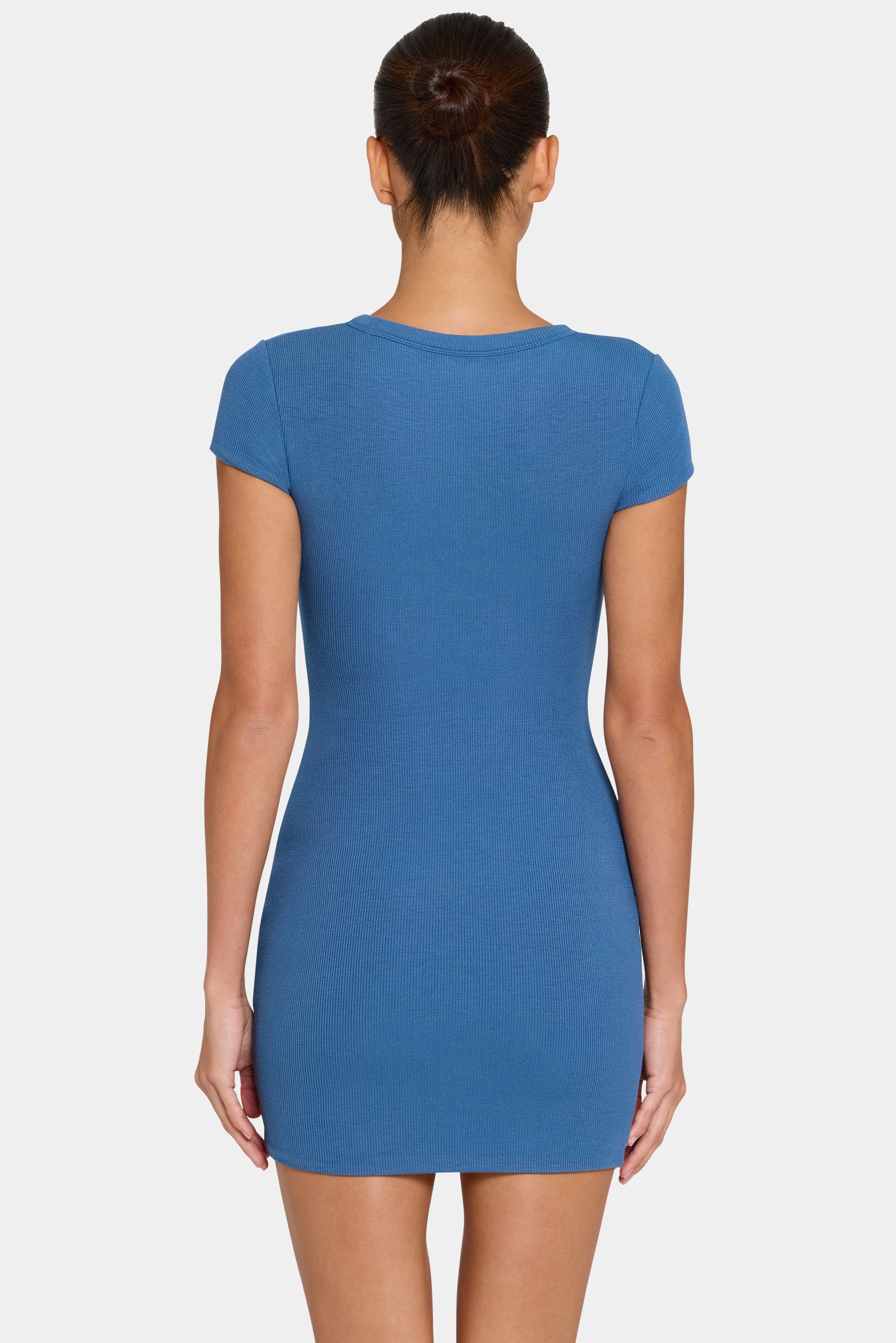 ButterCloud™ Cap Sleeve Mini Dress in Marine