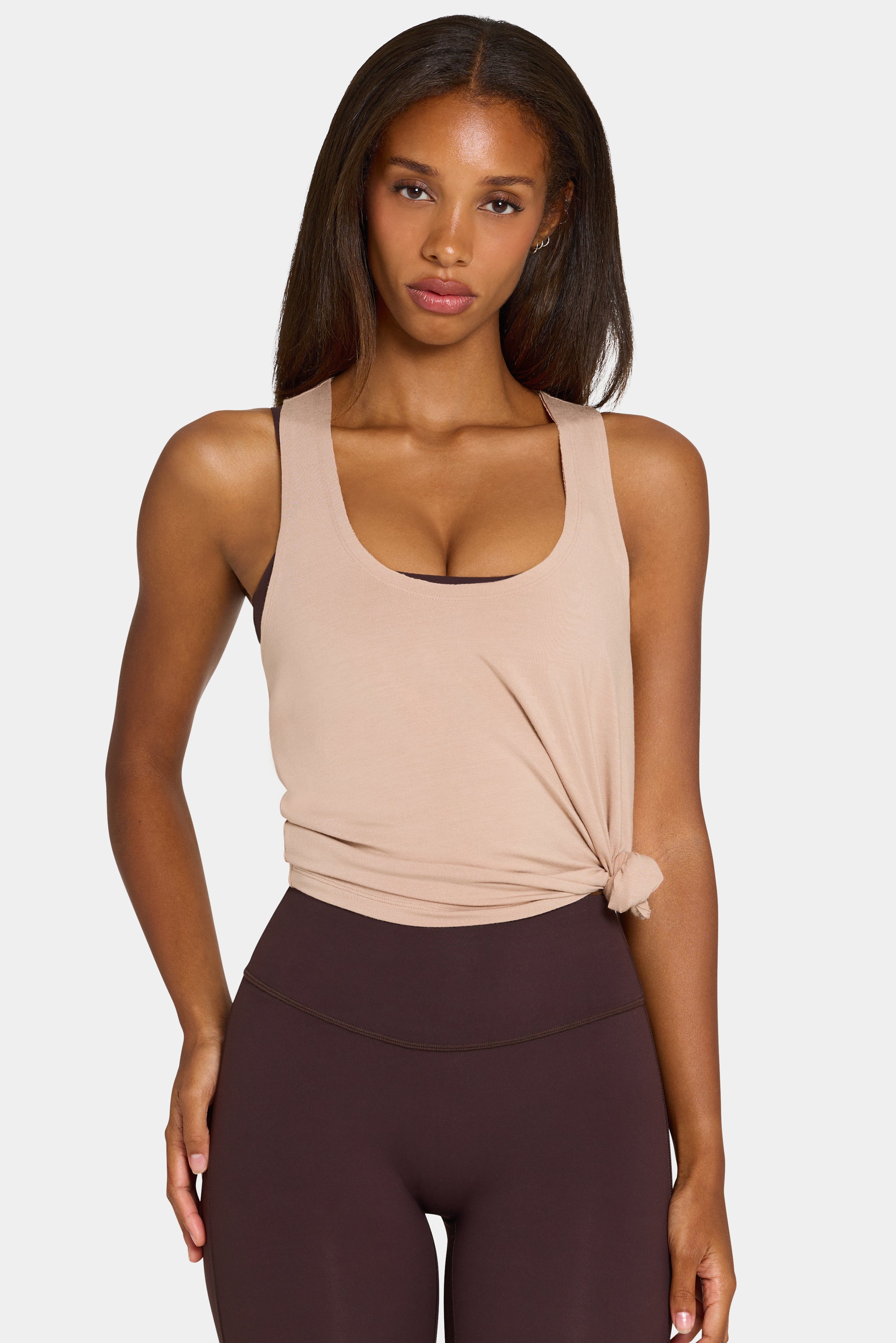 ButterCloud™ Slouchy Tank Top in Oatmeal
