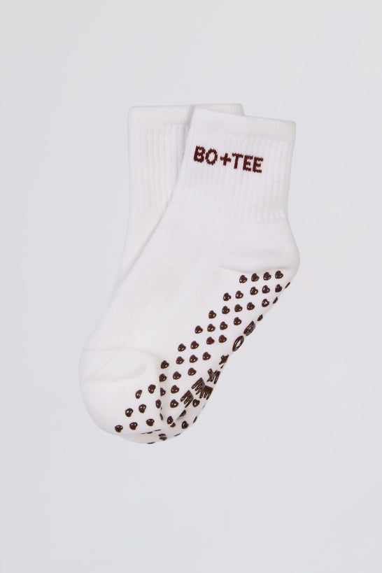 Pilates 2-Pack Socks Bundle in White