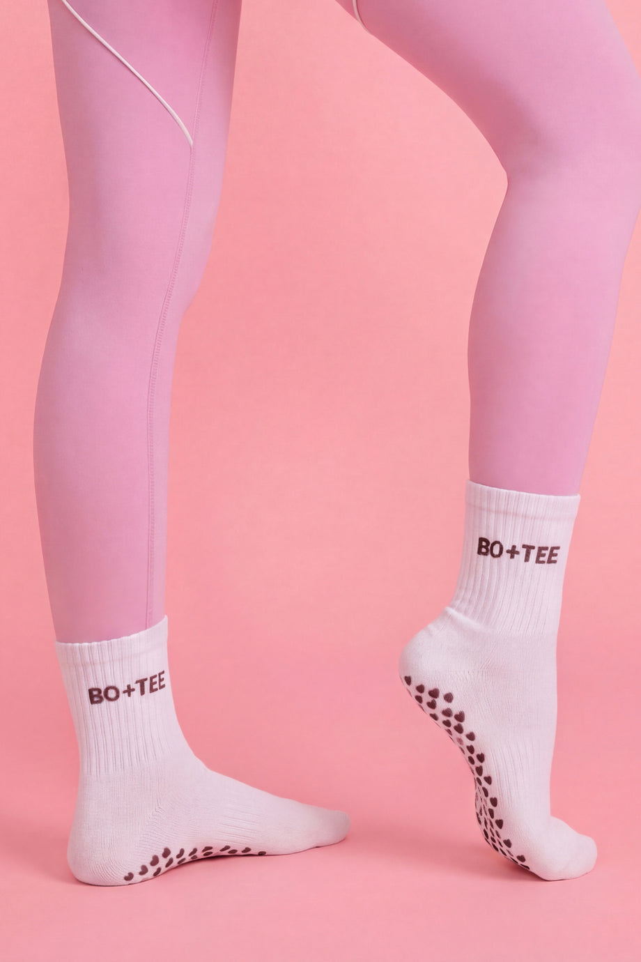 Pilates 2-Pack Socks Bundle in White
