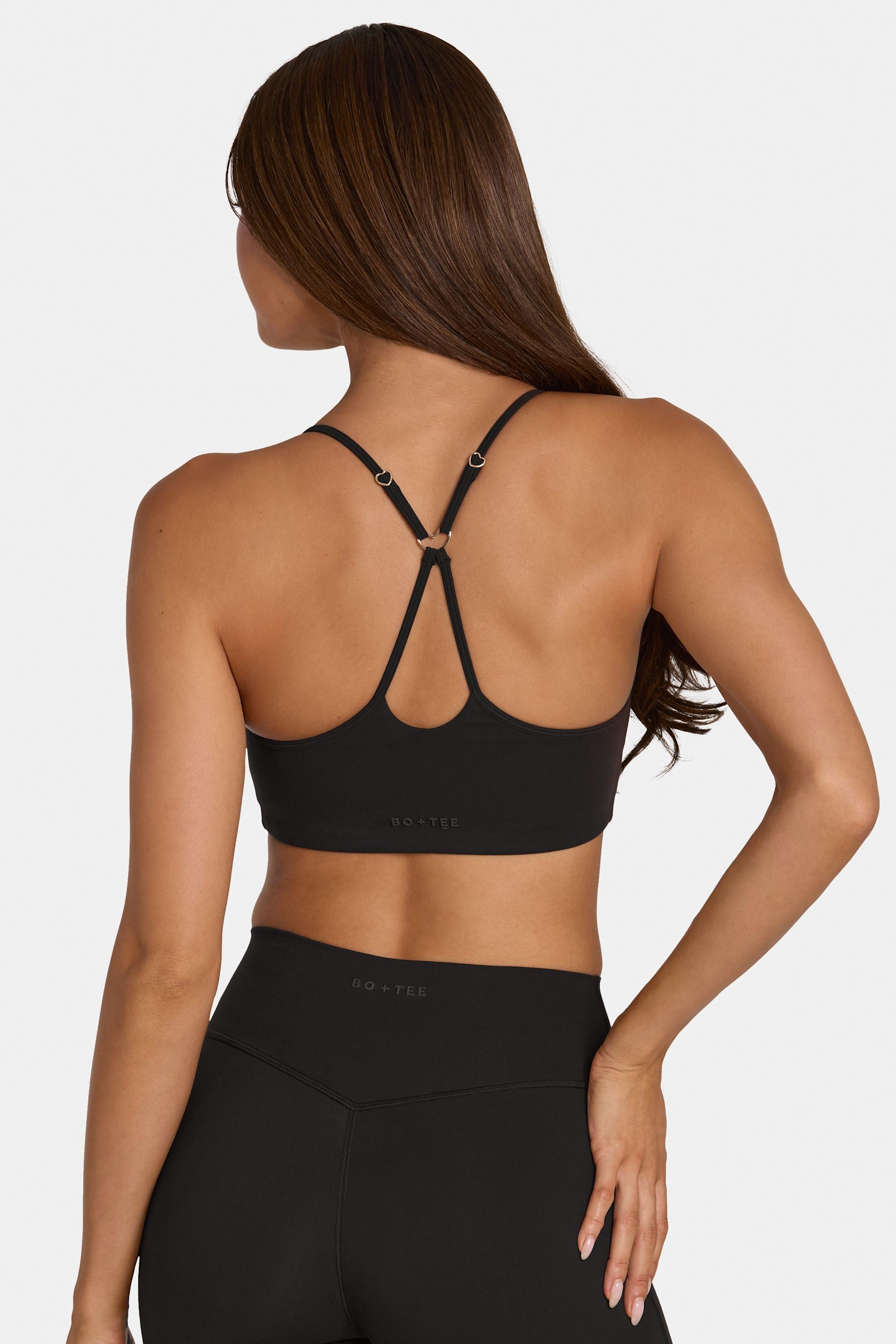 Soft Active Low-Impact Sports Bra in Black - 2