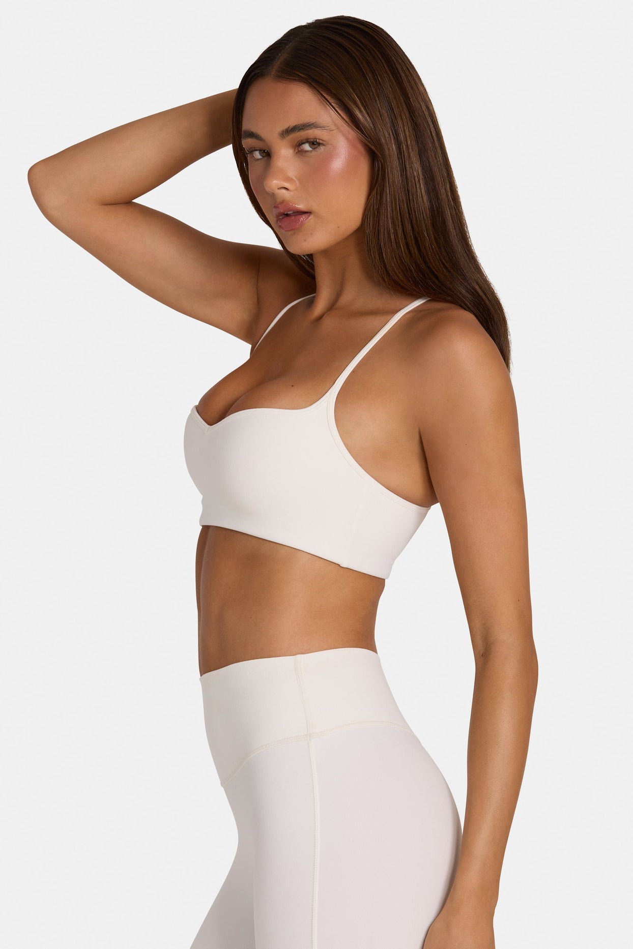 Soft Active Low-Impact Sports Bra in Coconut - 3