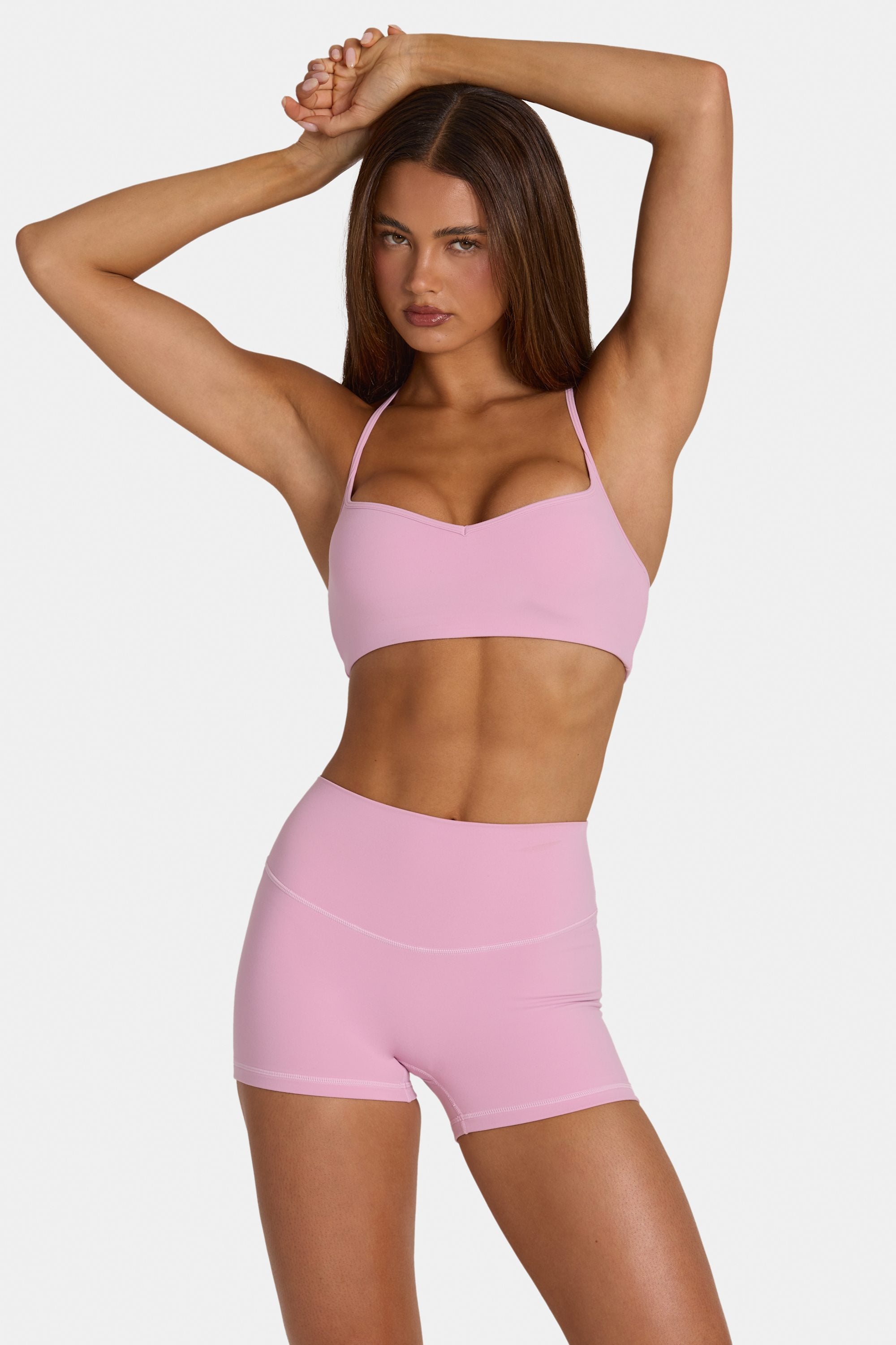 Soft Active Low-Impact Sports Bra in Sweet Pink