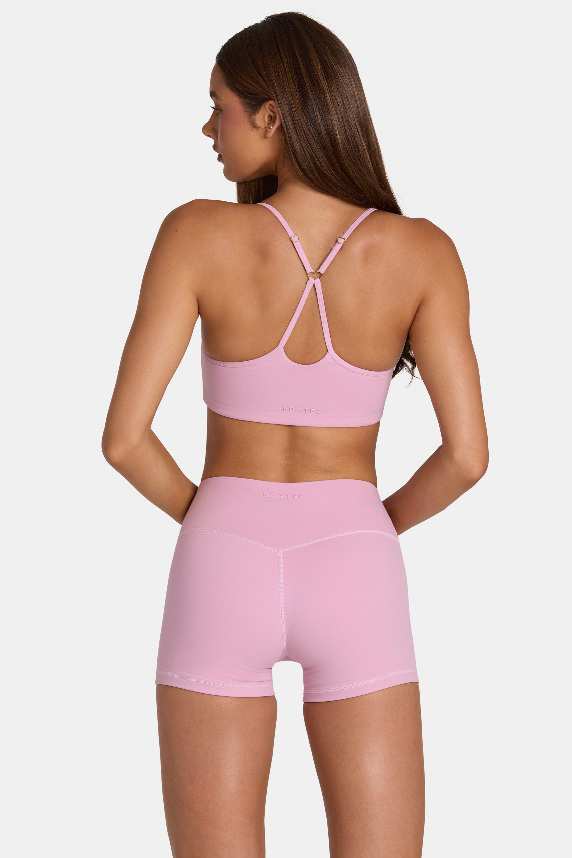 Soft Active Low-Impact Sports Bra in Sweet Pink - 2