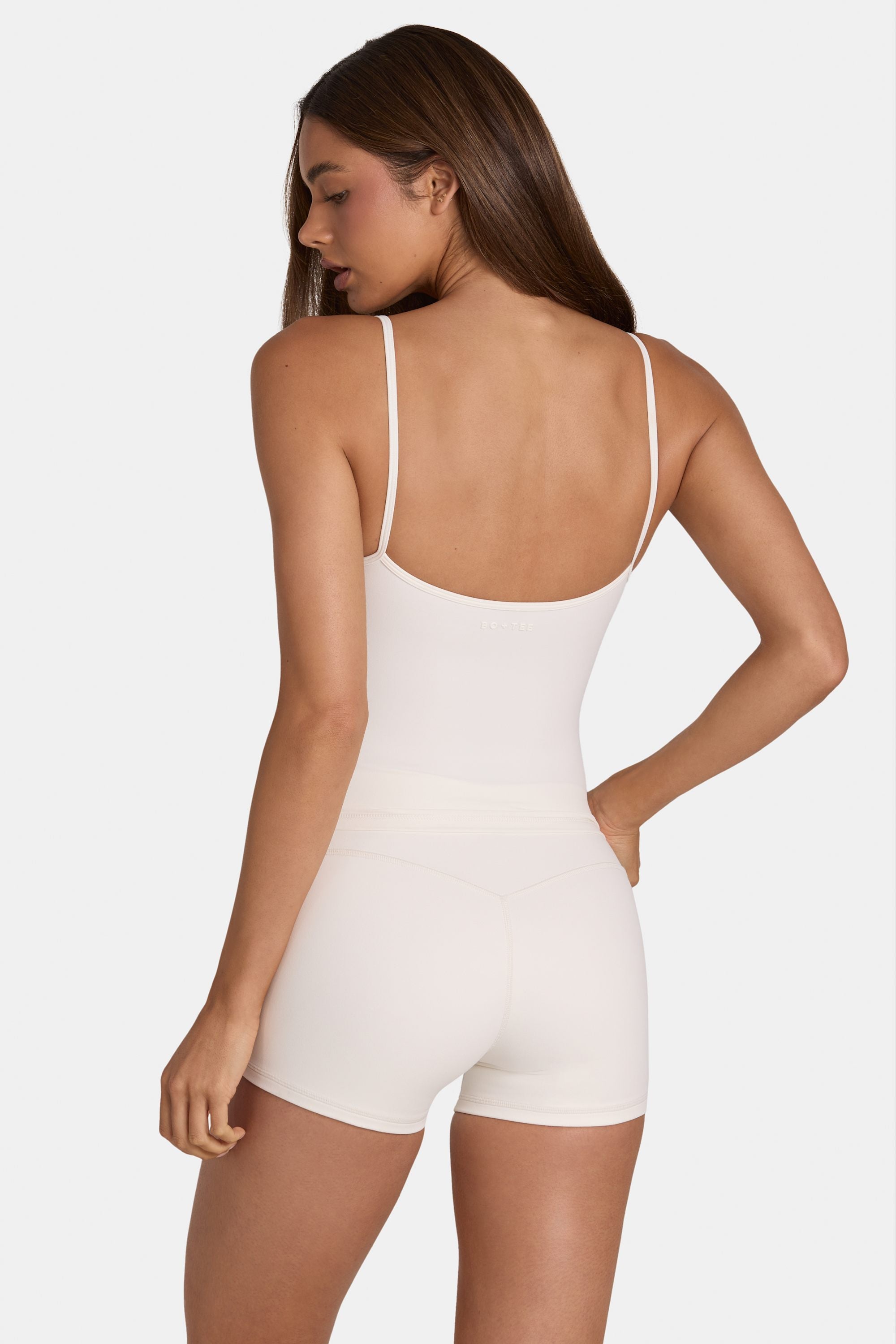 Soft Active Tank Top in Coconut - 2