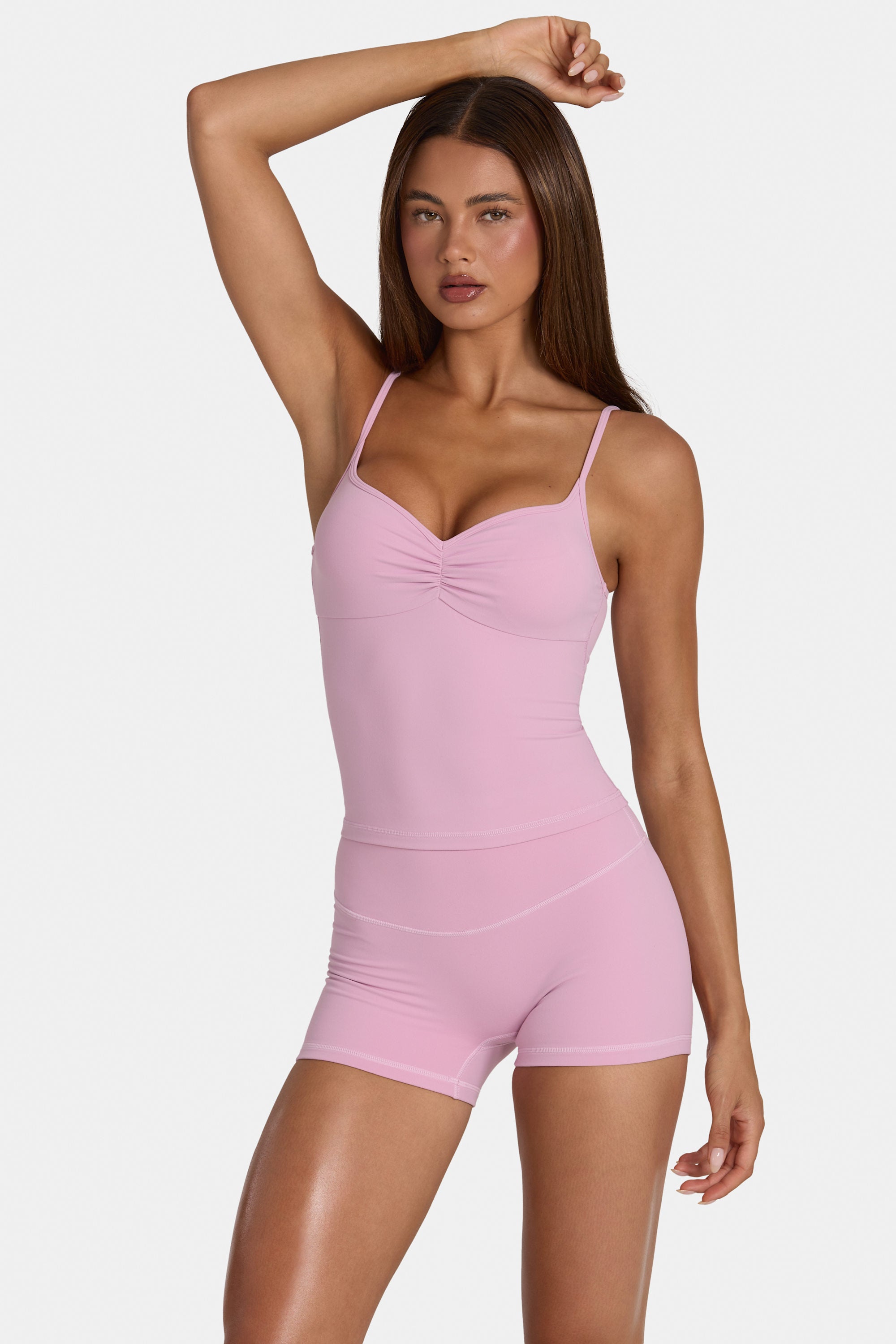 Soft Active Tank Top in Sweet Pink - 1