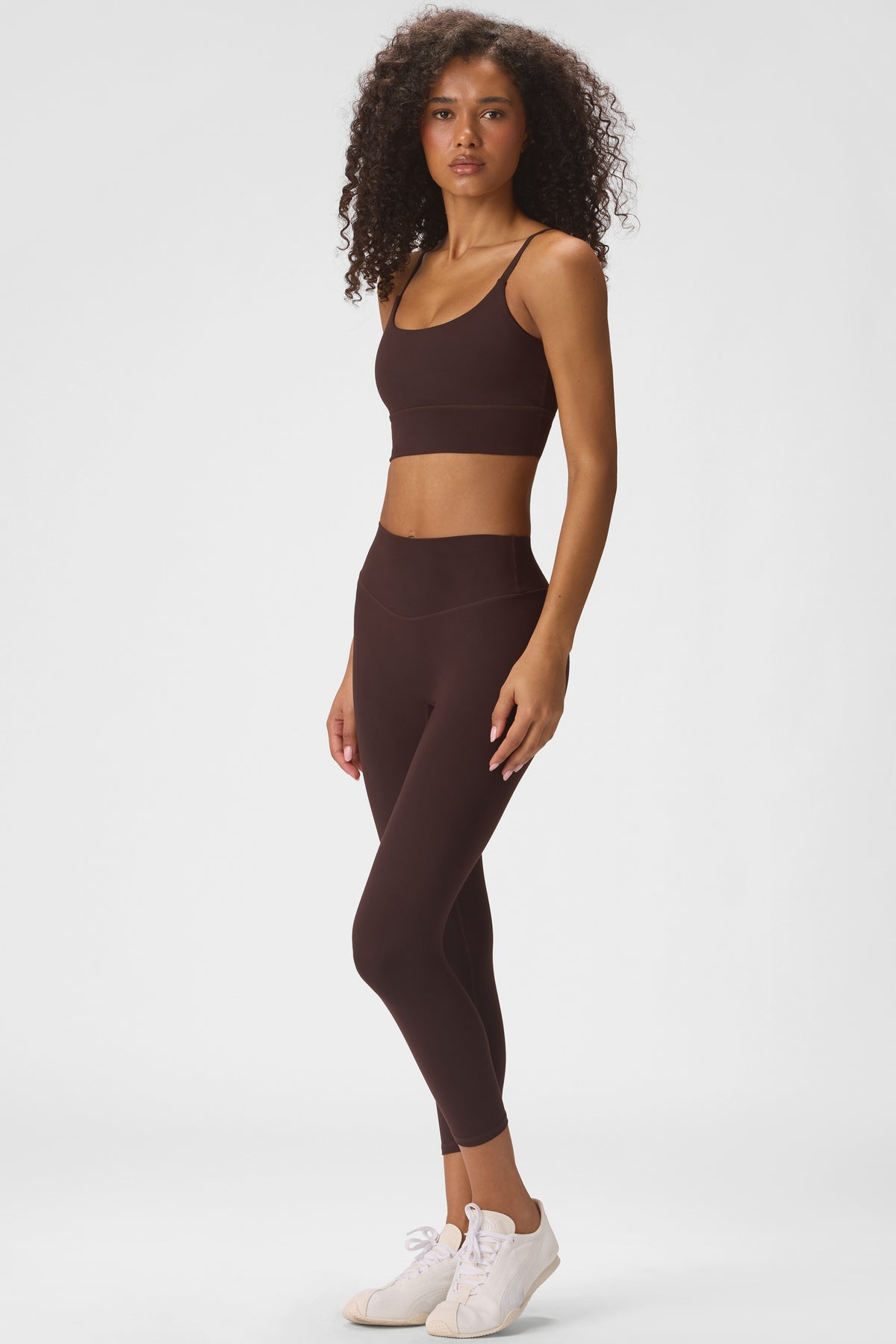 ⁣⁢Soft Active حمالة صدر رياضية بدعم عالي بلون إسبريسو⁤⁣