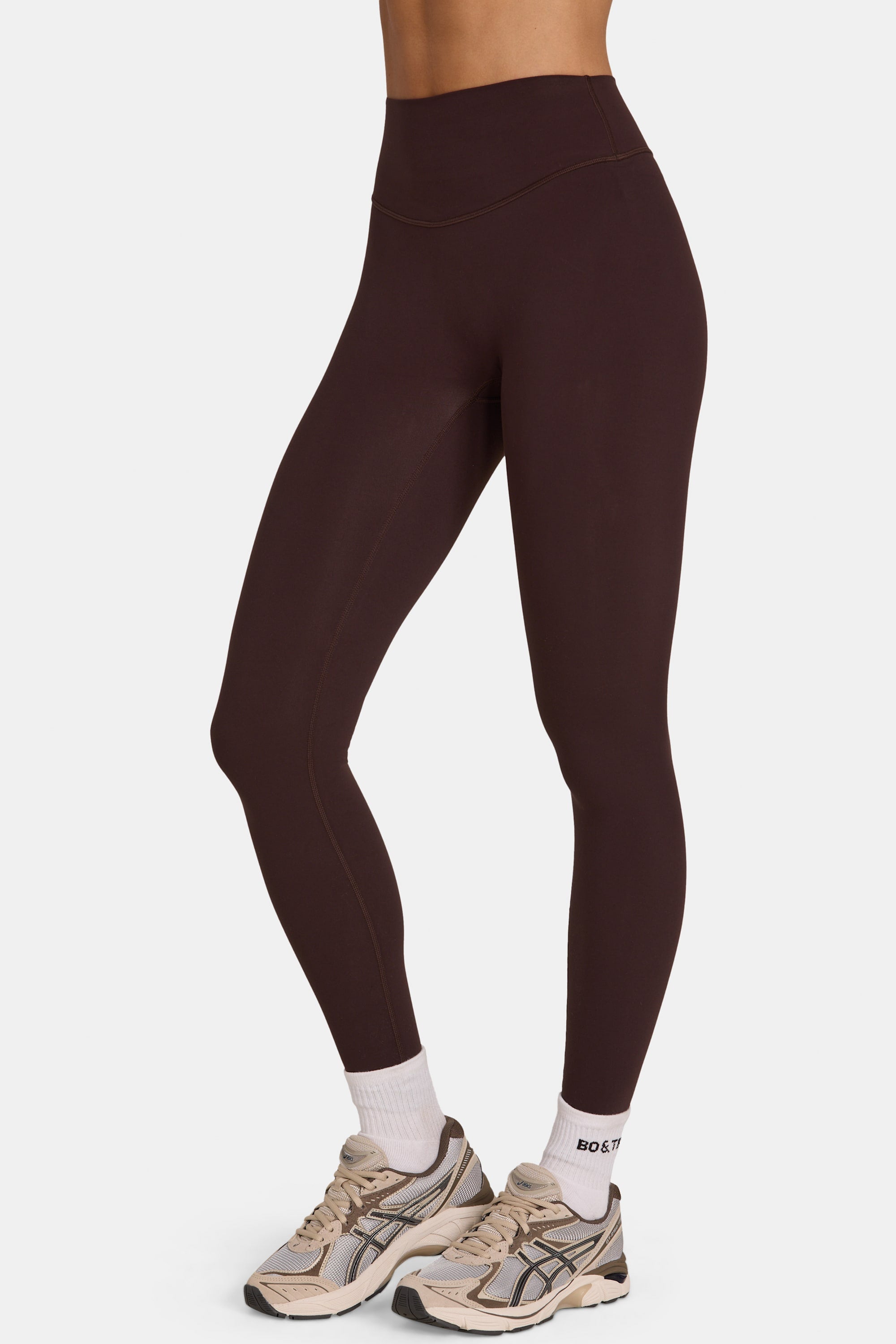 Soft Active Full-Length Leggings in Espresso