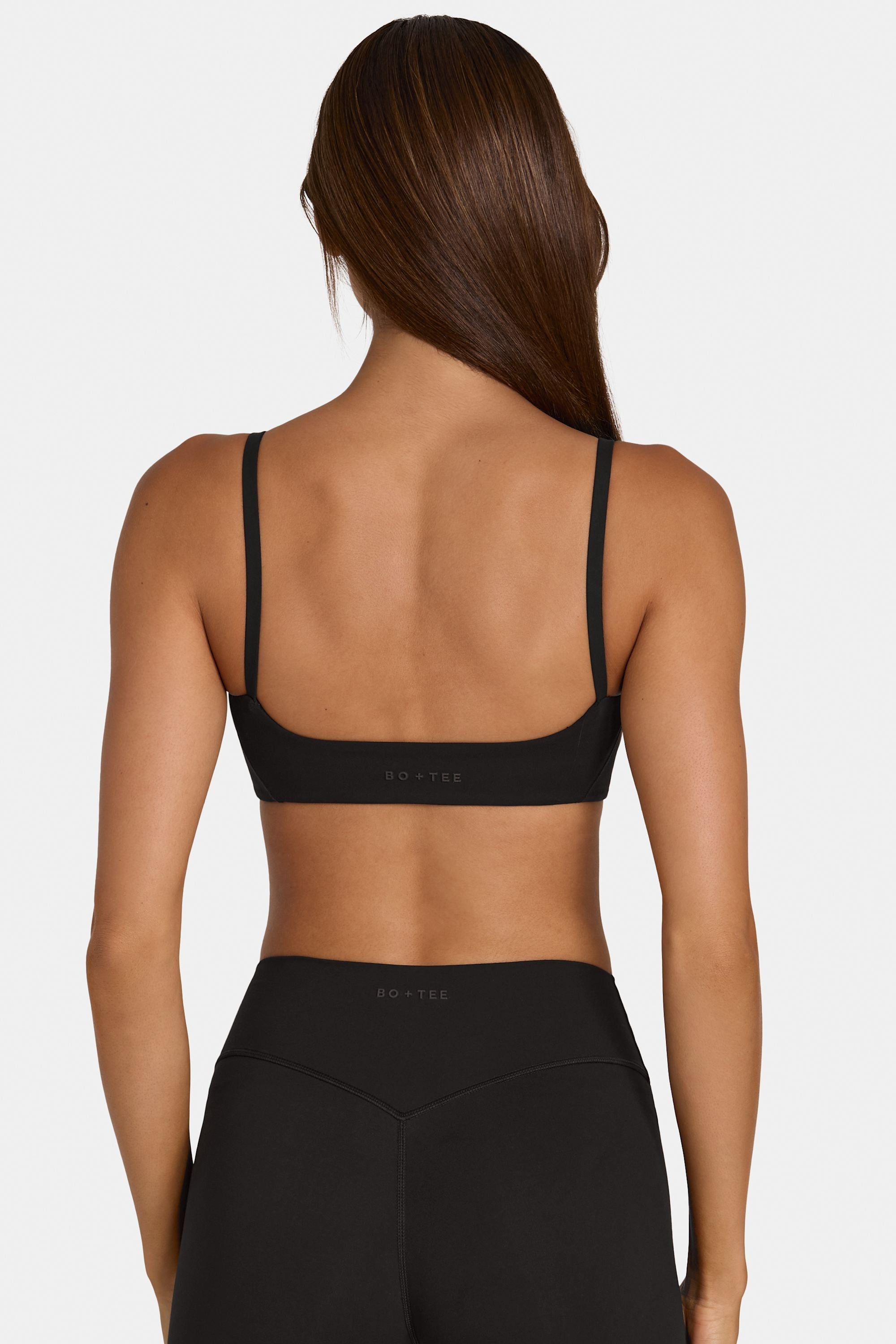 Soft Active Low-Impact Sports Bra in Black - 2