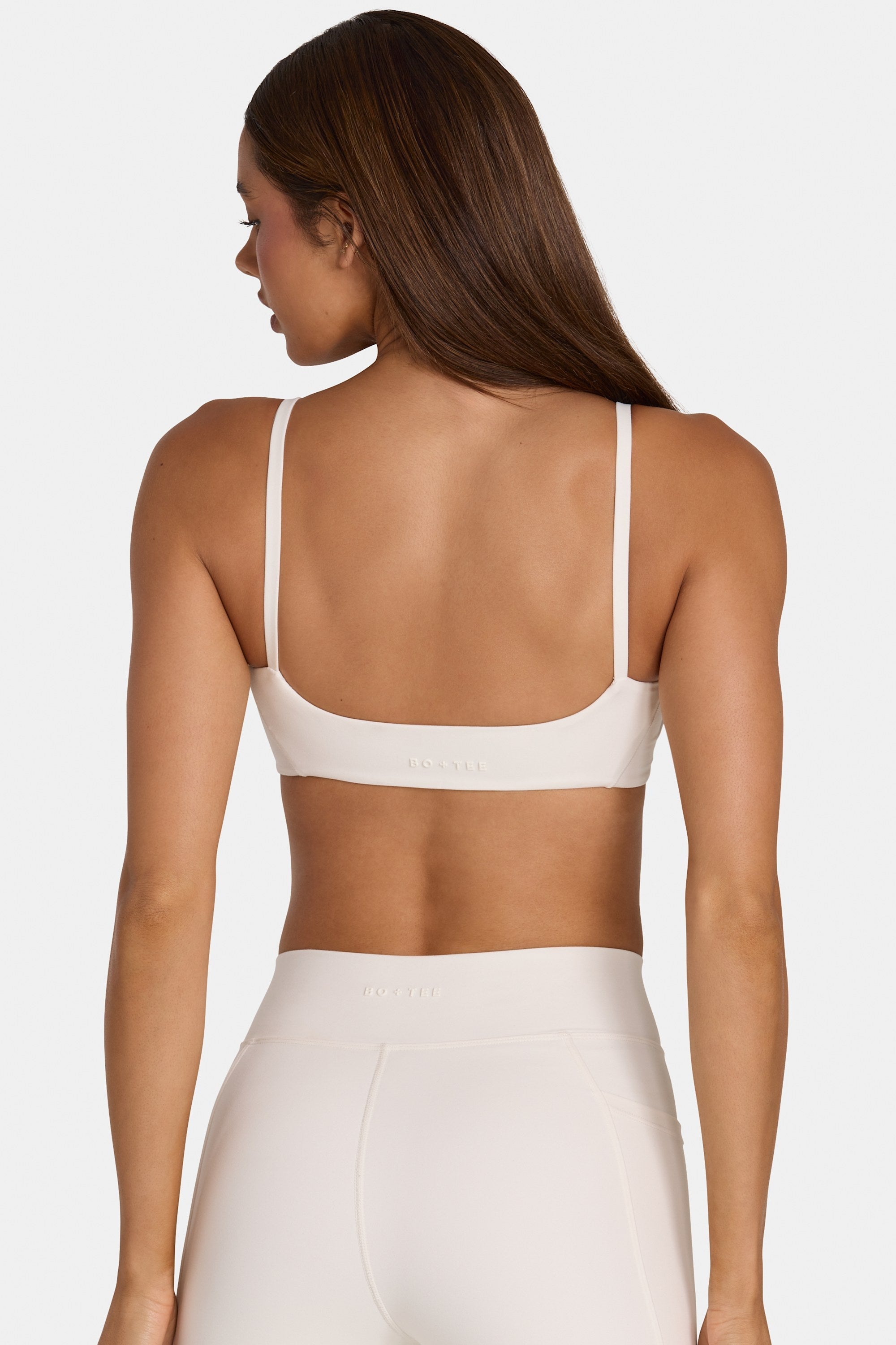 Soft Active Low-Impact Sports Bra in Coconut - 2