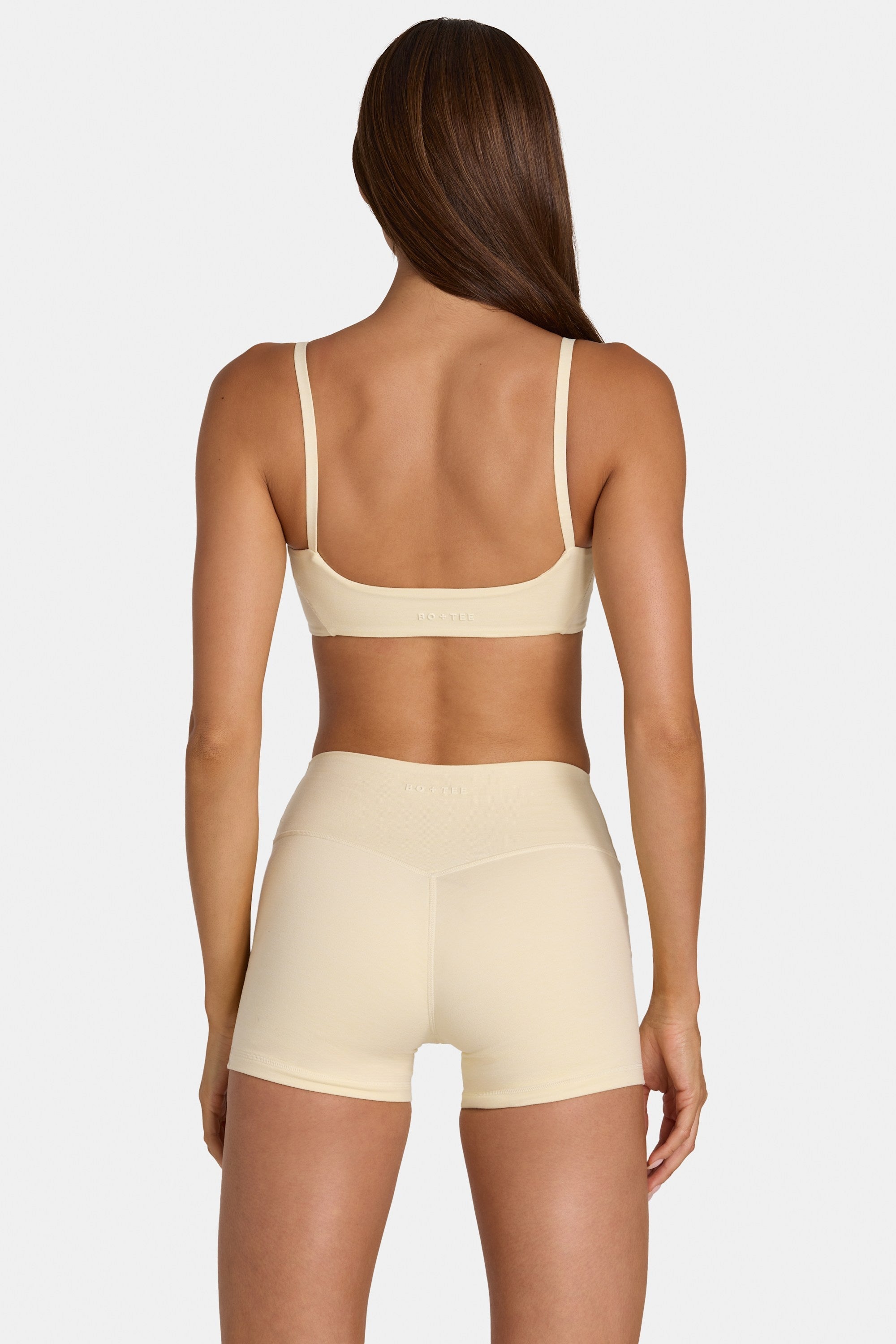 Soft Active Low-Impact Sports Bra in Lemon Marl - 2
