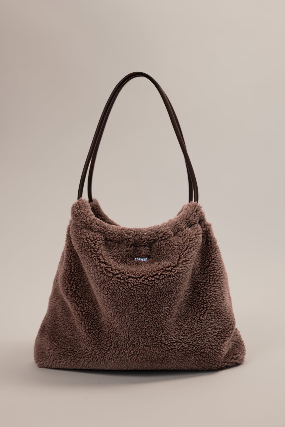 Teddy Fleece Bag in Chestnut