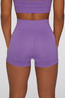 Mini Shorts in Purple