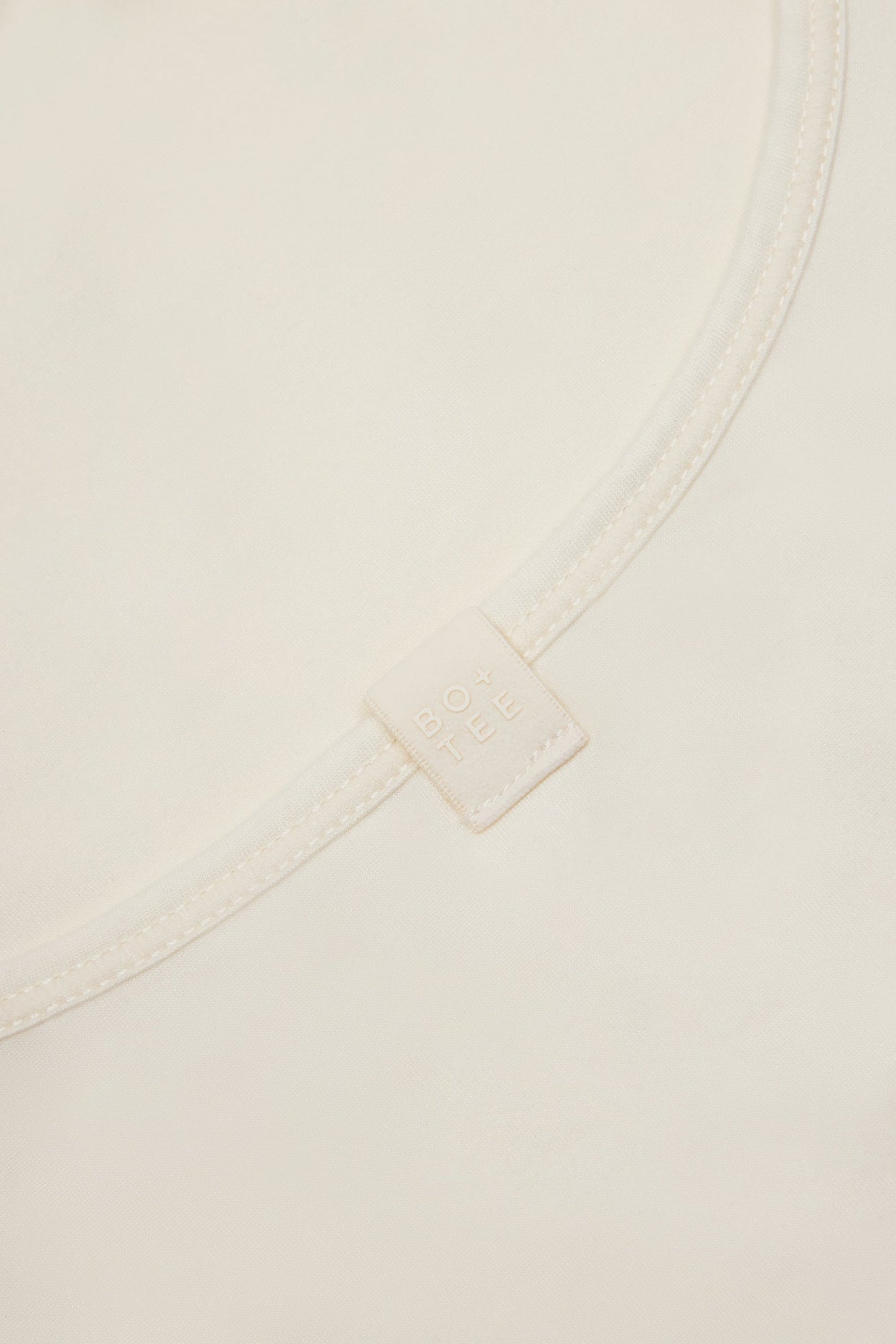 Cross-Back Tank Top in Cream