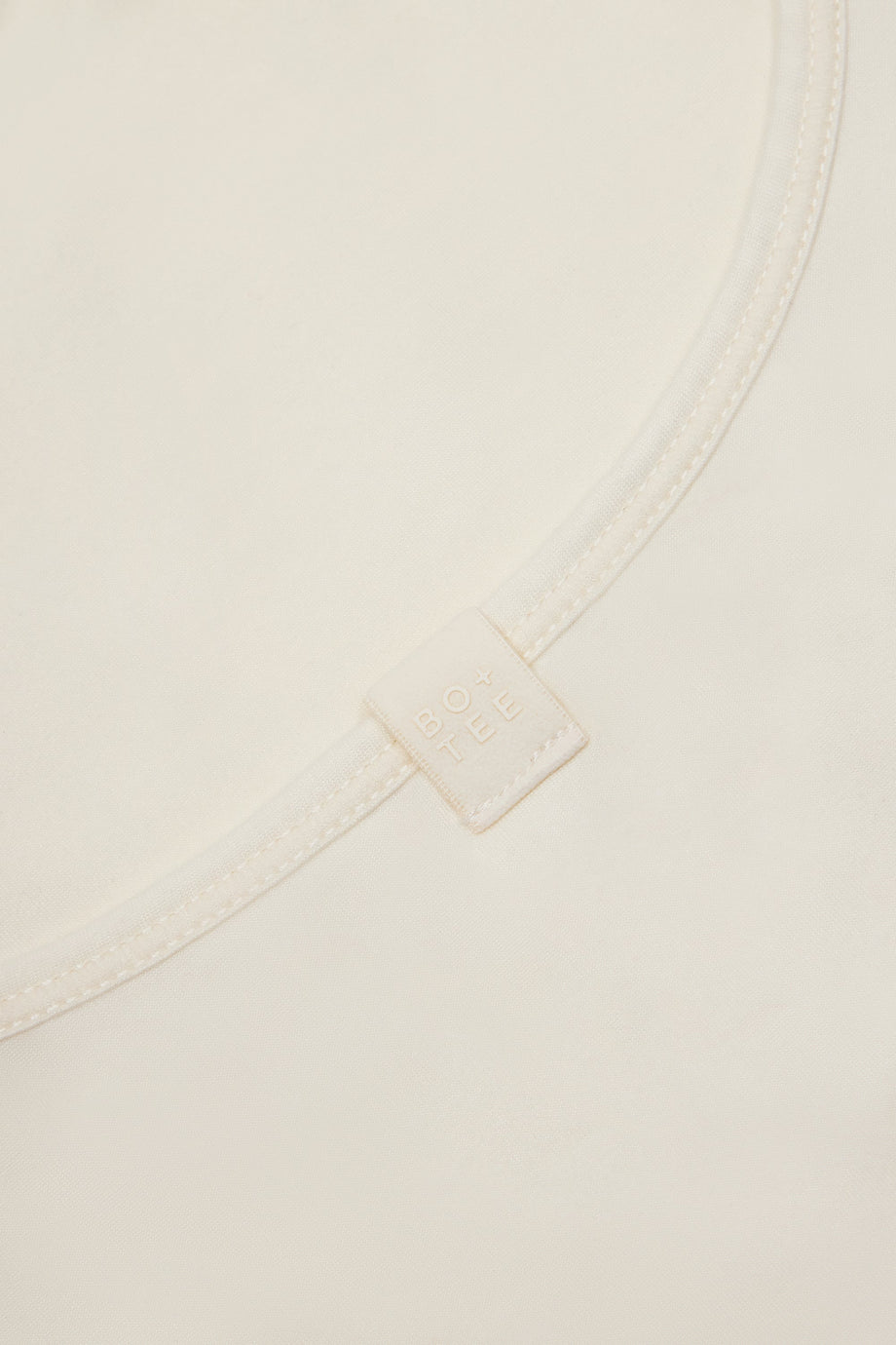 Cross-Back Tank Top in Cream