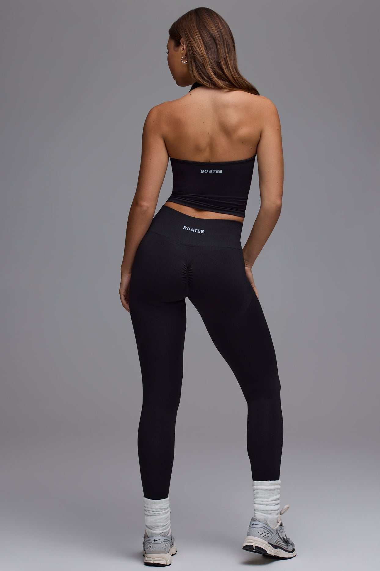 Define Luxe High-Waist Leggings in Black