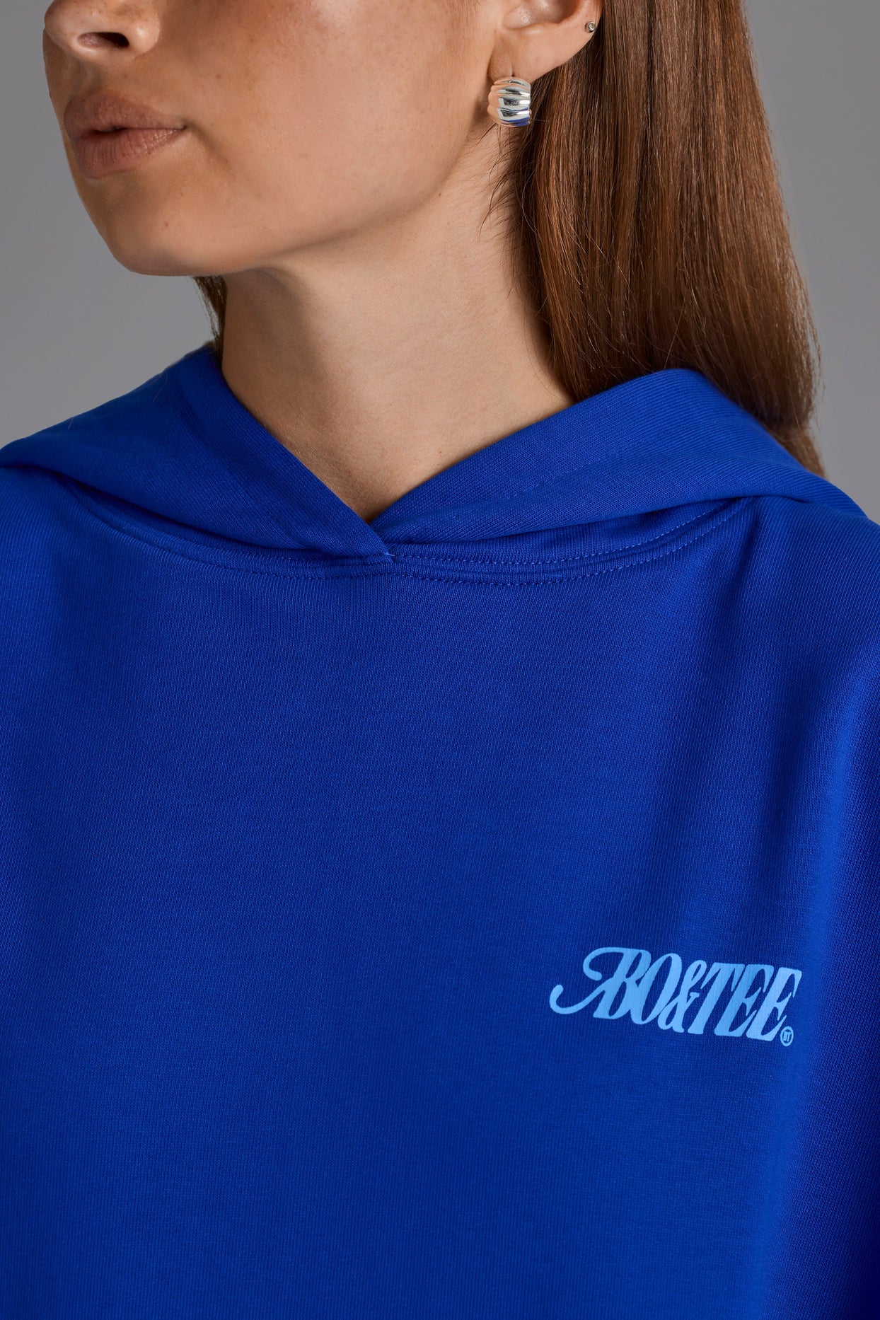 Oversized Hoodie in Royal Blue