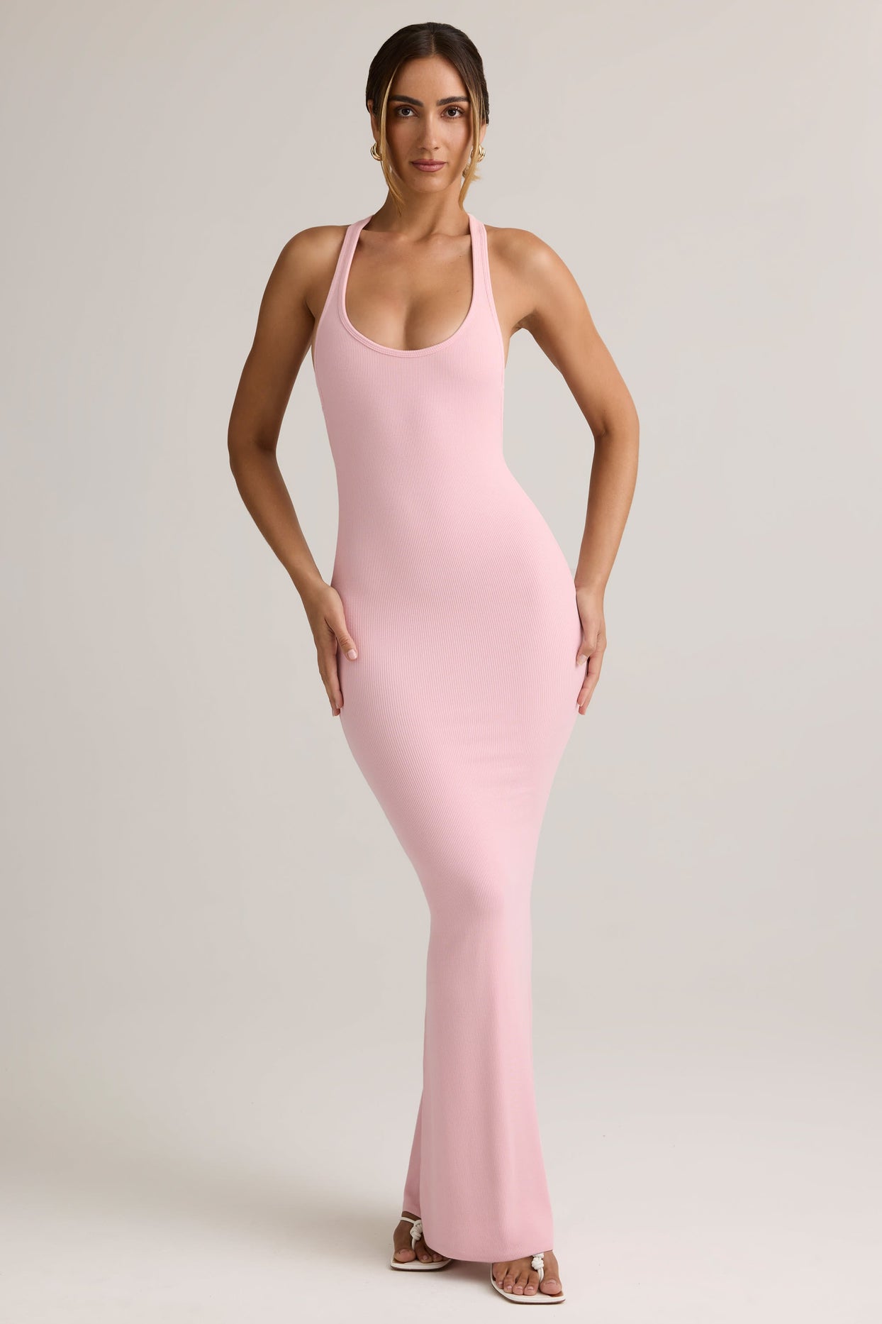 pink racer dress Buy Bright Pink Mini Sleeveless Racer Stretch Linen Blend Dress from Next Luxembourg