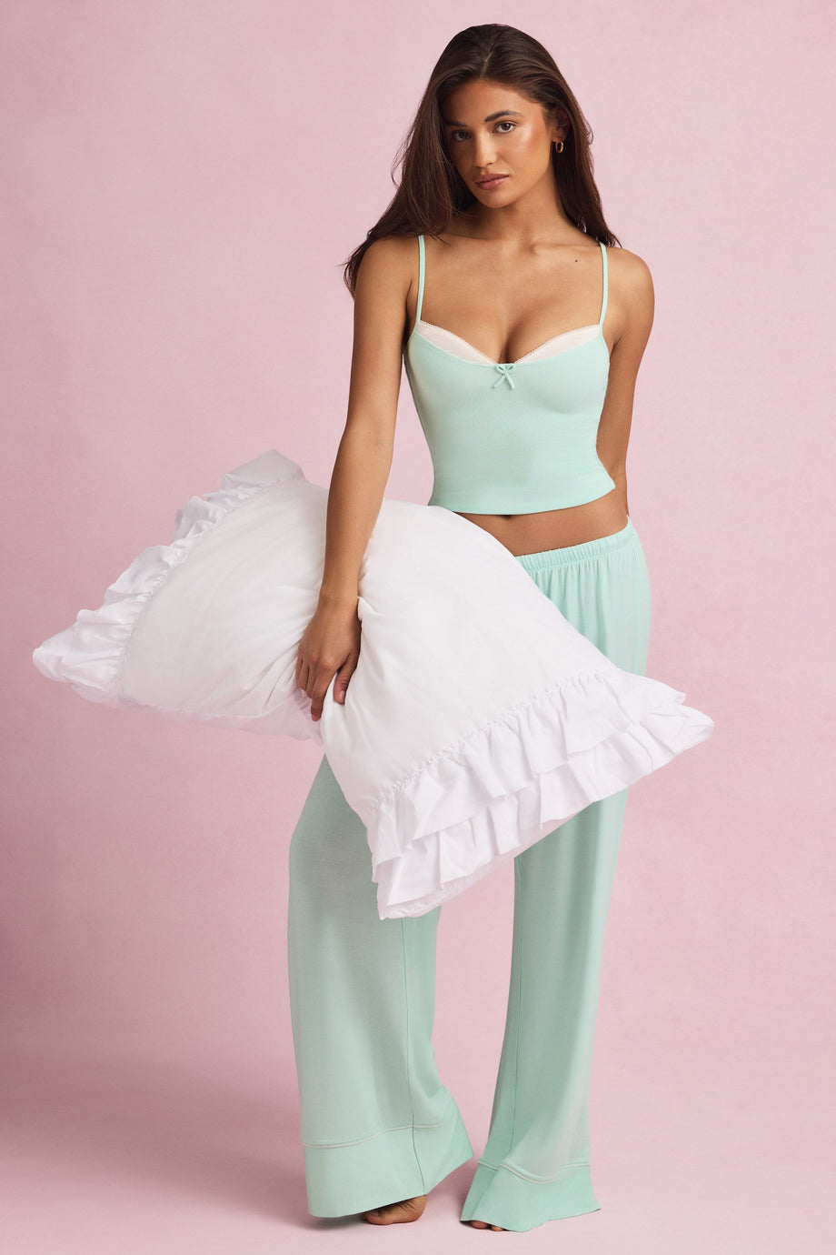 Camisole Pyjama Top in Mint