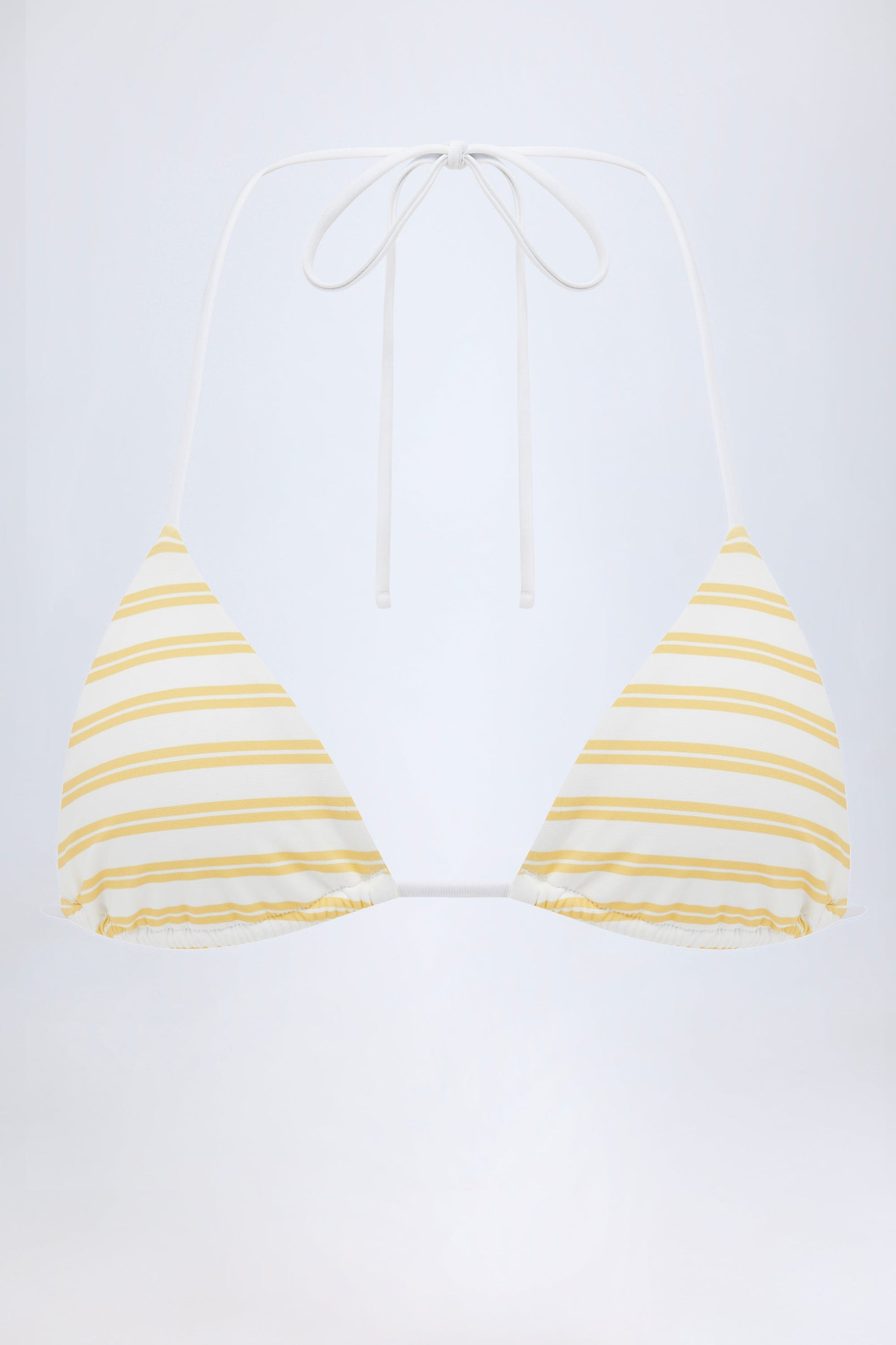 Triangle Bikini Top in Lemon - 2